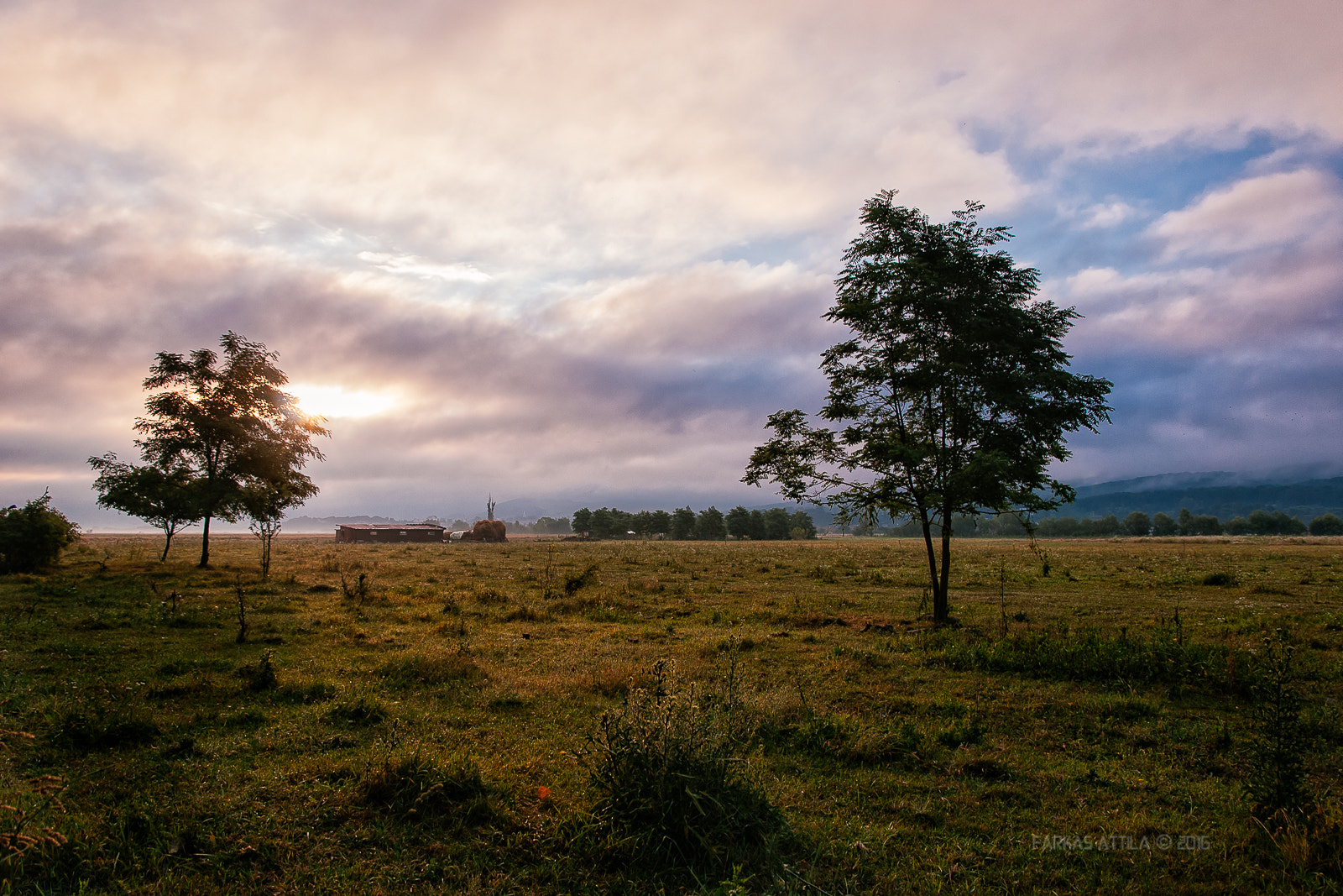 Nikon D60 sample photo. Sunrise in july... photography