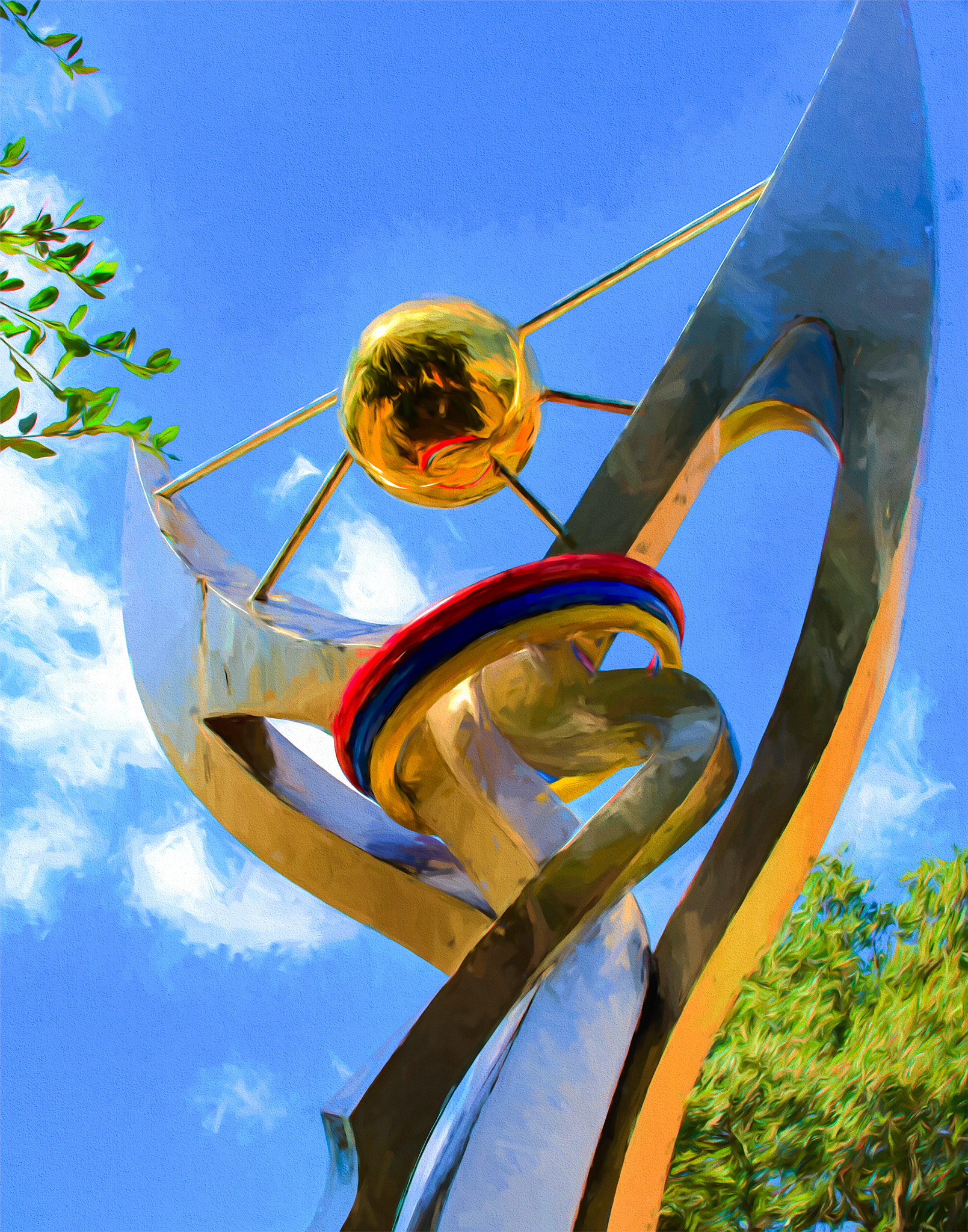 Sigma 30mm F1.4 EX DC HSM sample photo. Abstract sculpture photography
