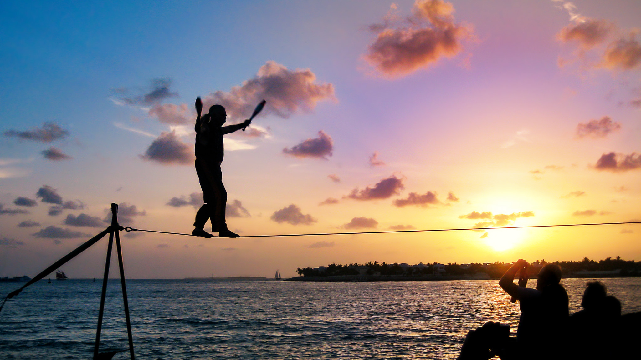 Canon POWERSHOT SD1000 sample photo. On a rope in key west photography