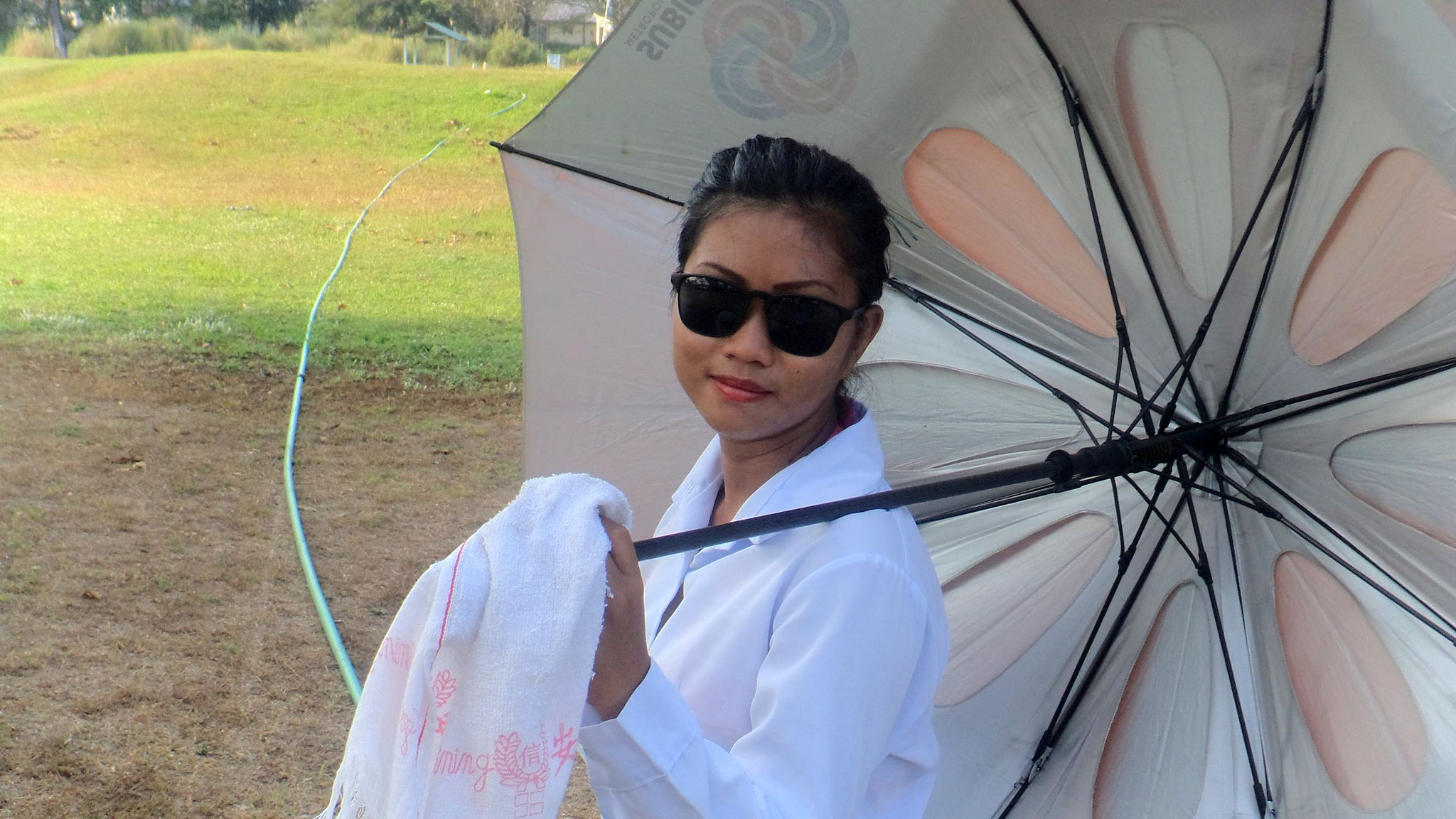 Sony Cyber-shot DSC-TF1 sample photo. My umbrella girl photography