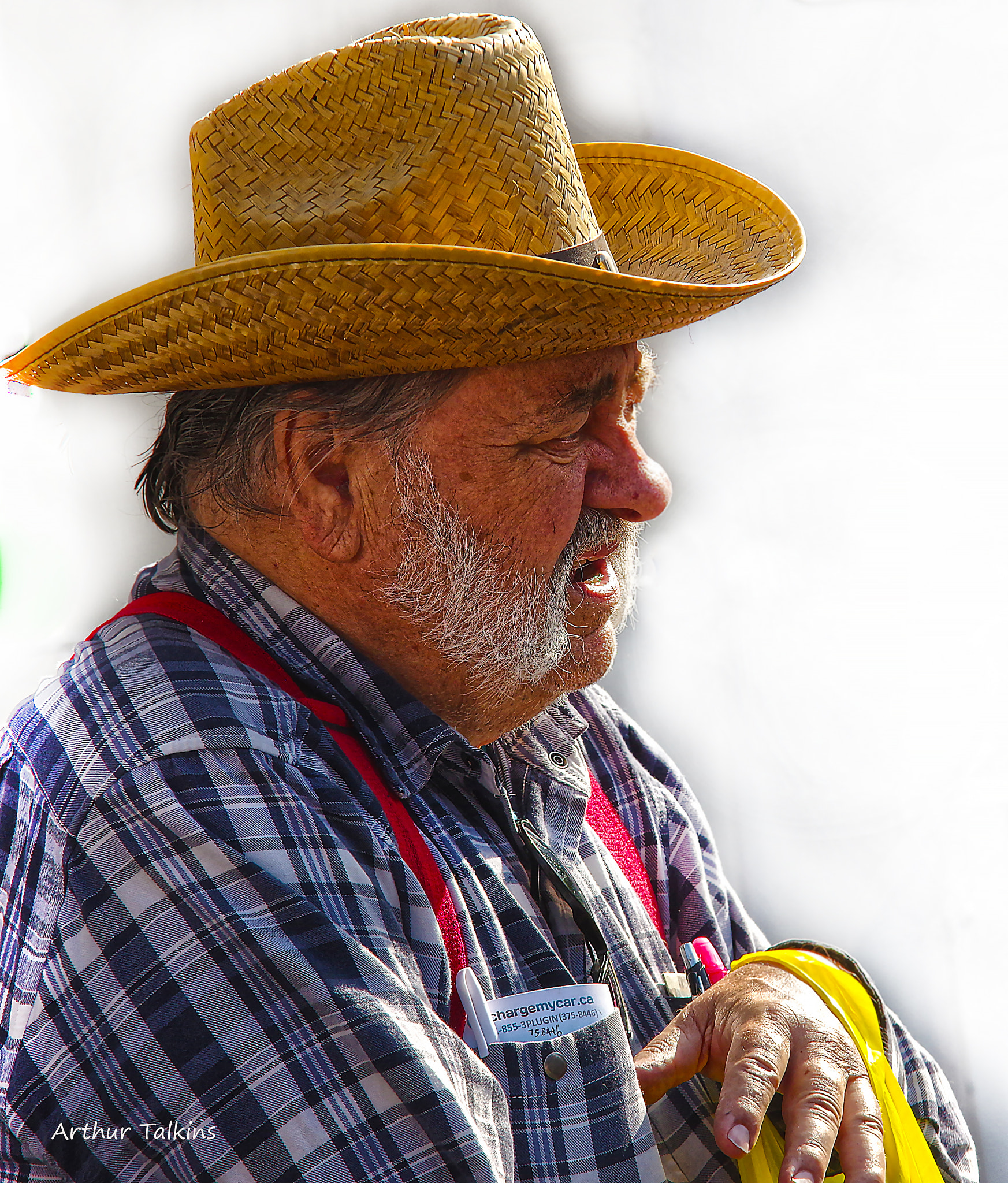 Sigma 70-200mm F2.8 EX DG Macro HSM II sample photo. Profile of an older cowboy... photography