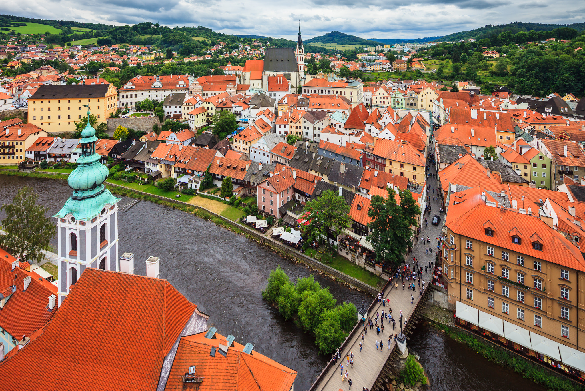 Canon TS-E 17mm F4L Tilt-Shift sample photo. Cesky krumlov photography