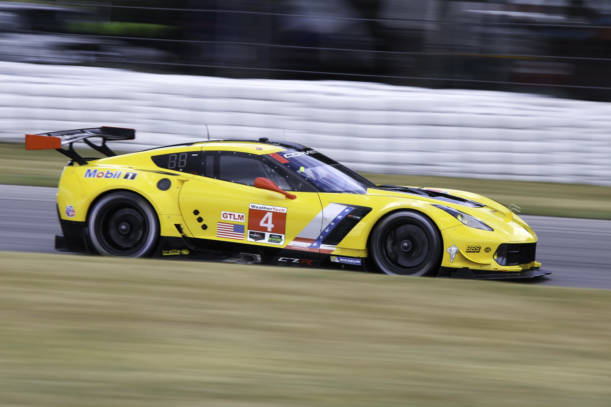 Sigma 70-200mm F2.8 EX DG OS HSM sample photo. Corvette gtlm #4 car photography
