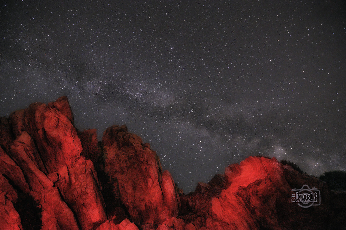 Nikon D300S sample photo. Milky way on mars photography