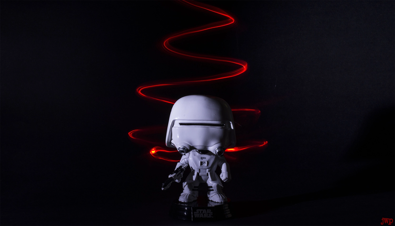 Pentax K-30 sample photo. Snow trooper - light painting the dark side photography