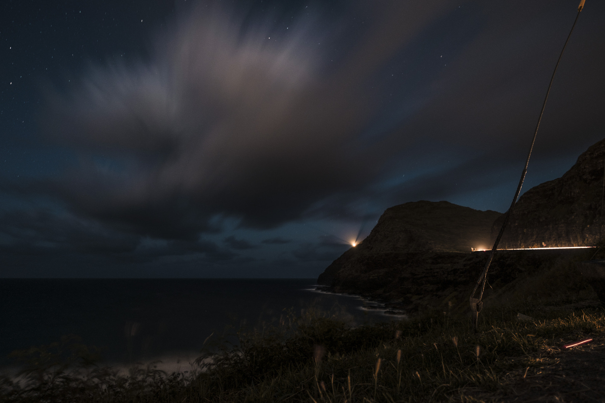 Fujifilm X-Pro2 + ZEISS Touit 12mm F2.8 sample photo. Makapu'u in the dark photography