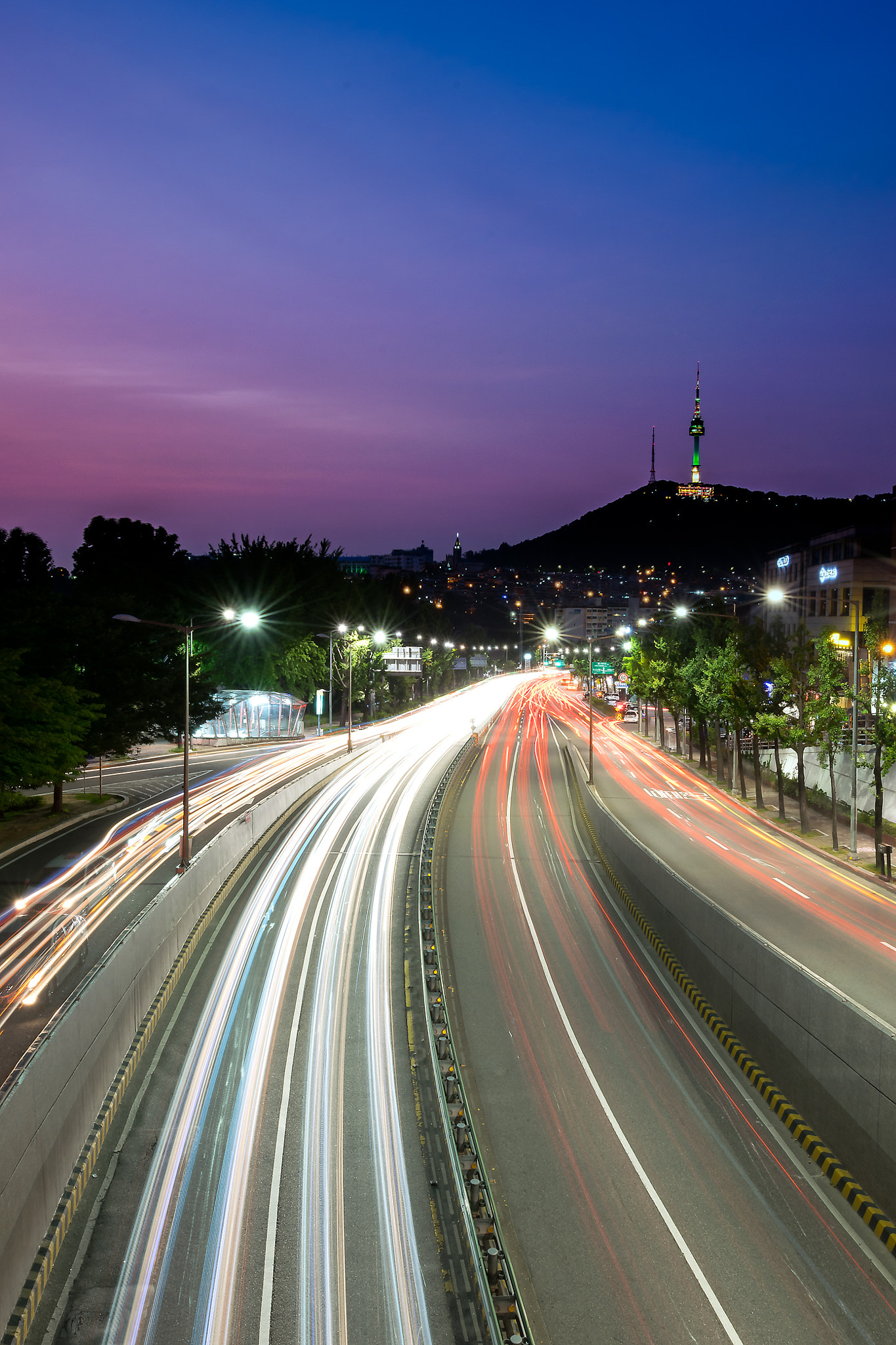 Nikon AF-S Nikkor 14-24mm F2.8G ED sample photo. Seoul tower photography