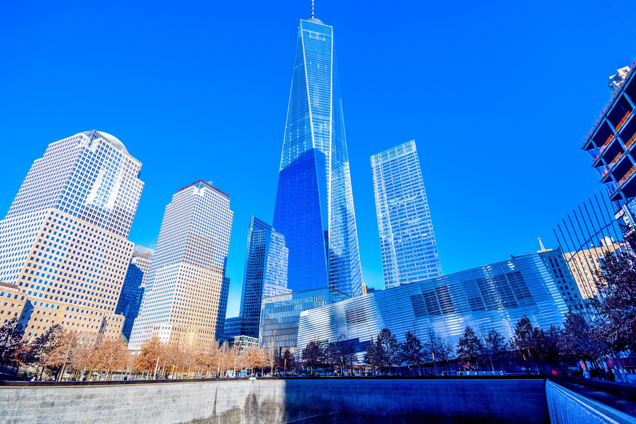 Sigma 10-20mm F4-5.6 EX DC HSM sample photo. Freedom tower, nyc photography