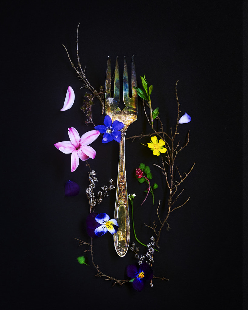 Antique Floral Fork by Nicole Aubrey on 500px.com