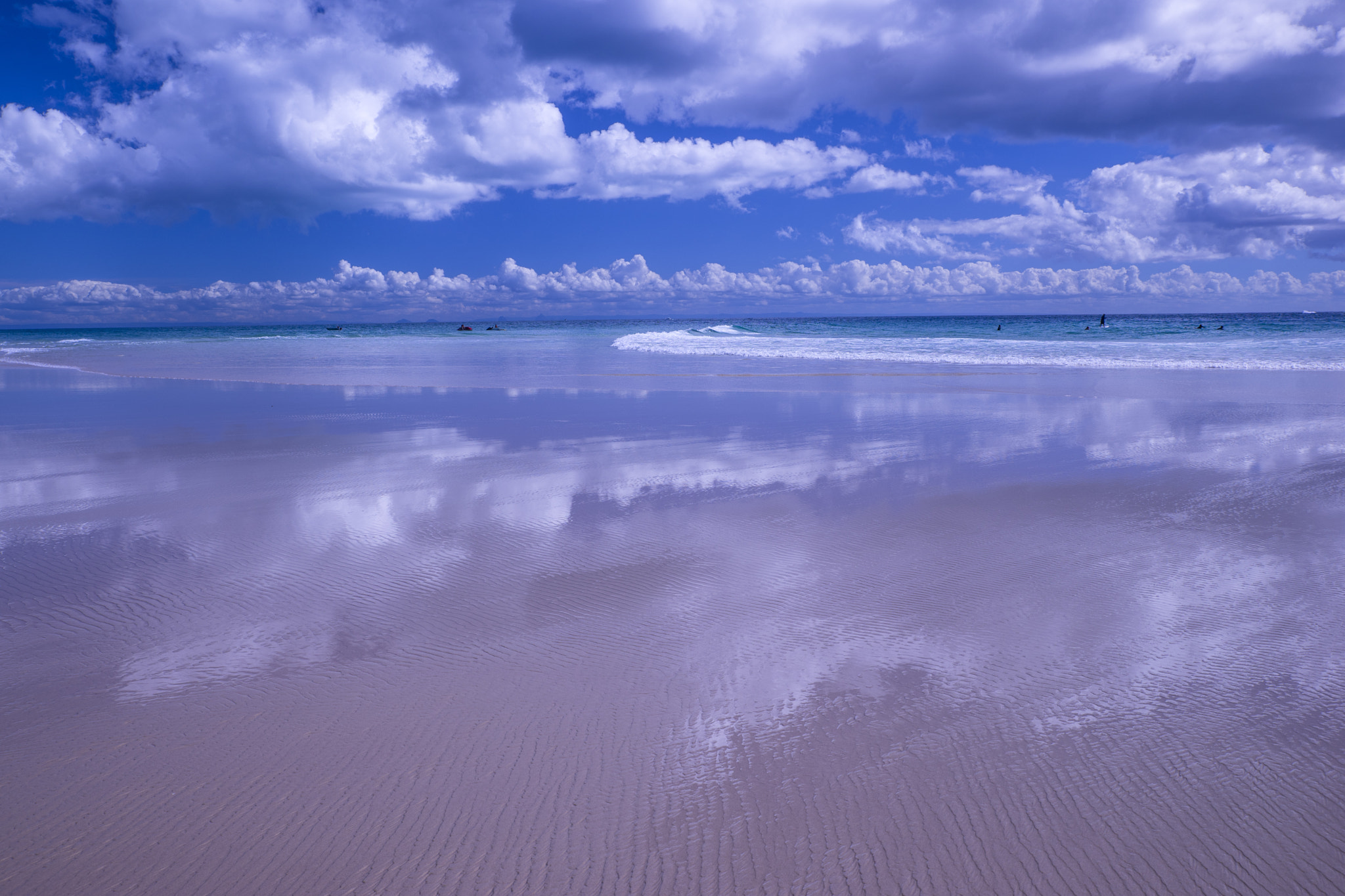 24-70mm F2.8-2.8 SSM sample photo. Tangalooma reflections photography