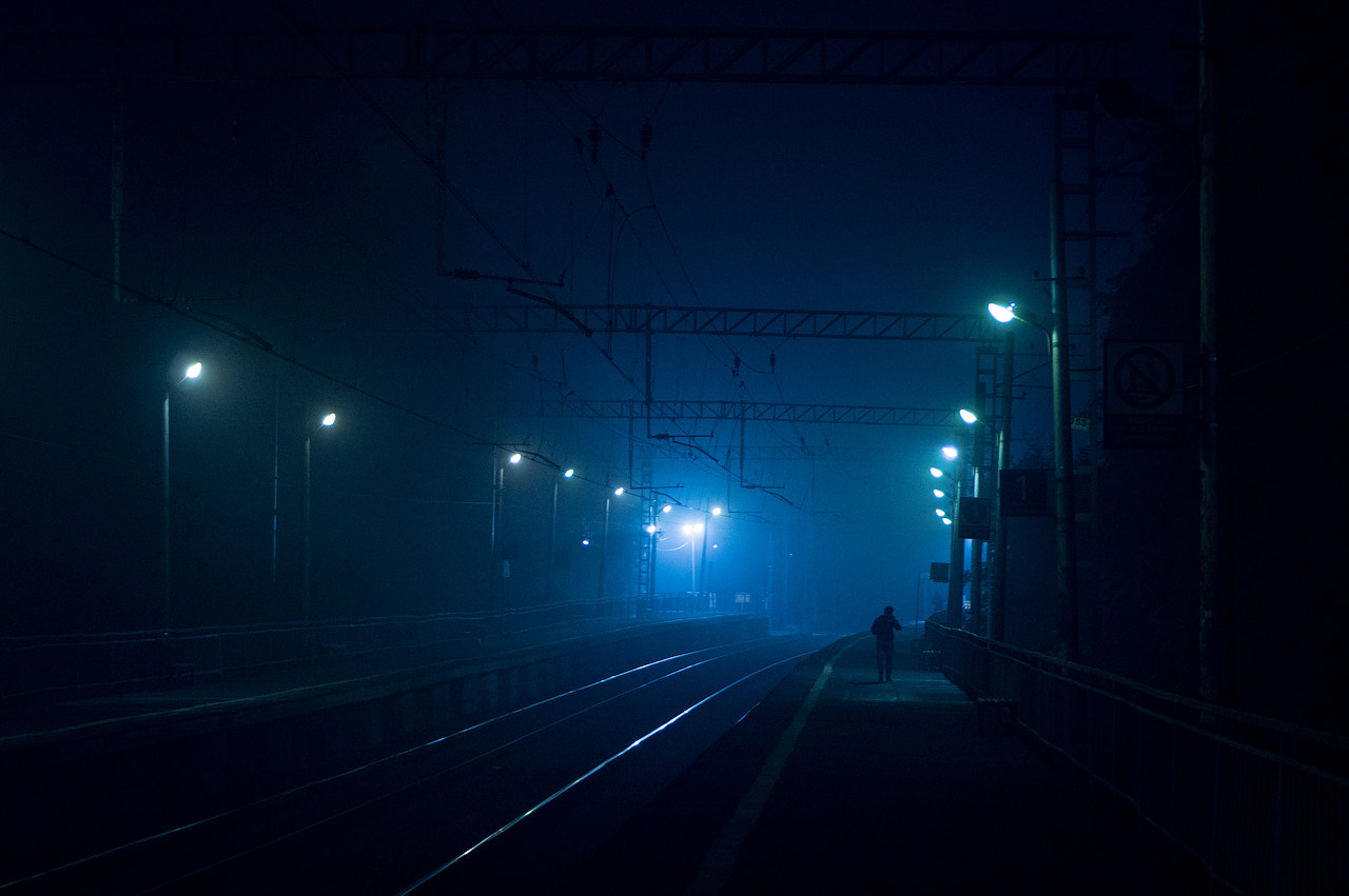 Sony Alpha NEX-5R + E 50mm F1.8 OSS sample photo. Railway station "Водники" photography