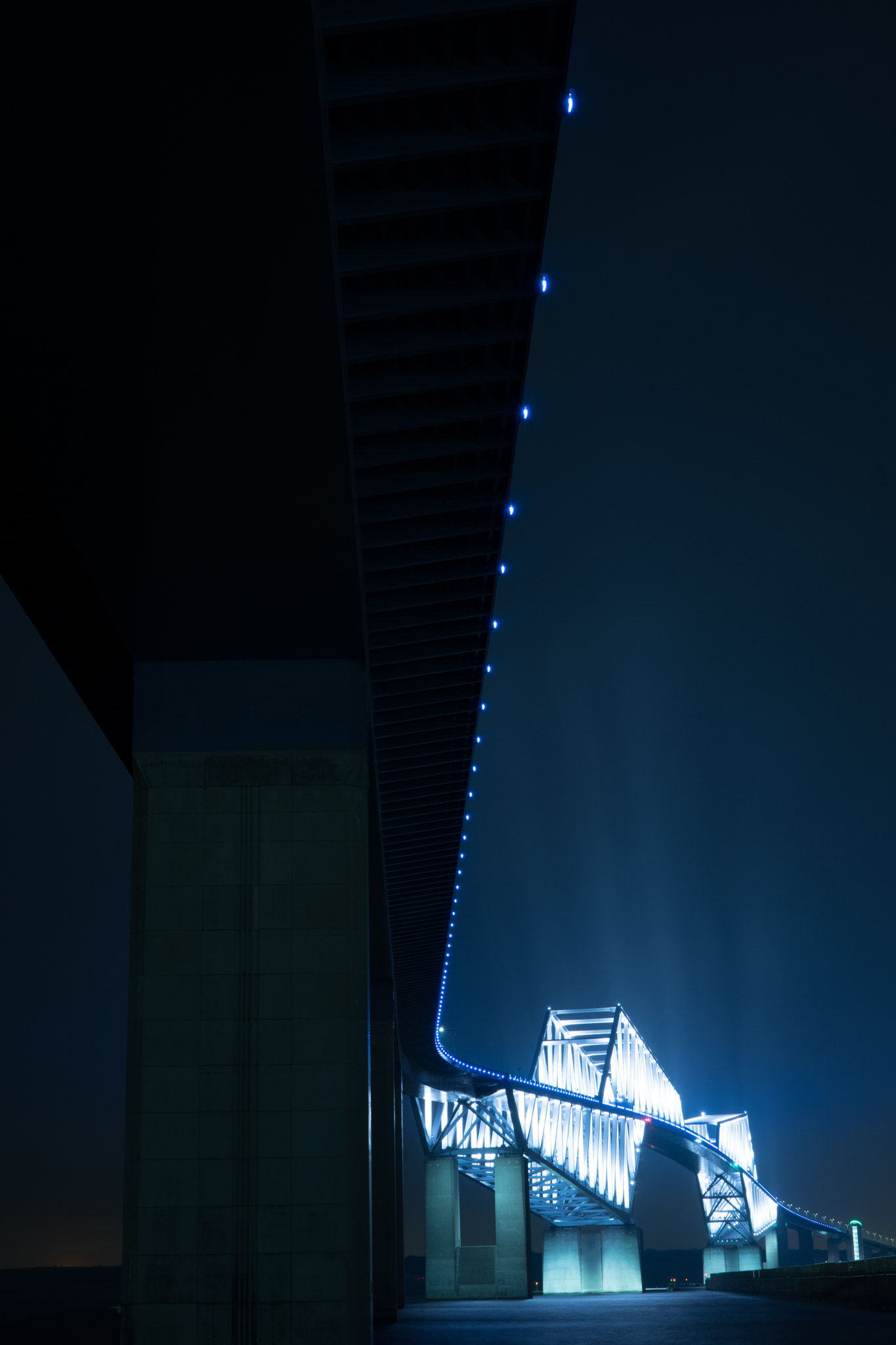 Sony a6300 + Sony Distagon T* FE 35mm F1.4 ZA sample photo. Tokyo gate bridge photography