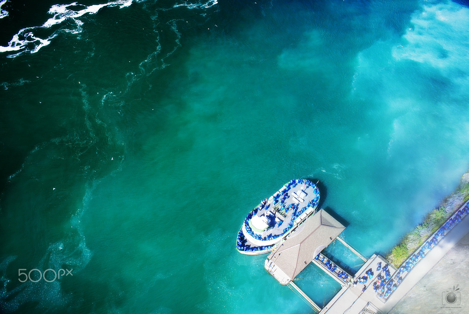 Nikon D600 + Nikon AF Nikkor 28mm F2.8D sample photo. Niagra river birds eye view photography