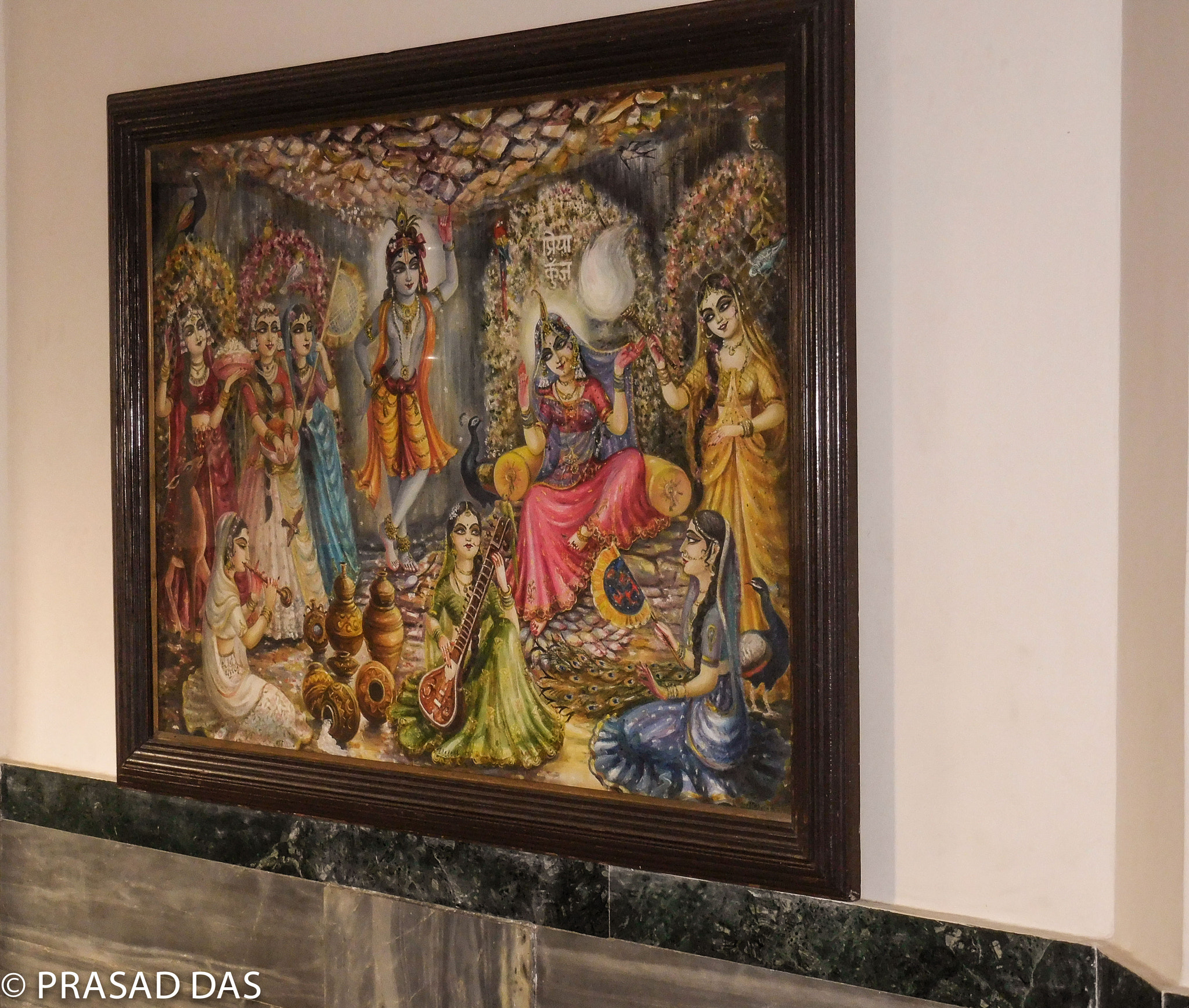 Nikon Coolpix S6900 sample photo. In iskcon new delhi many ancient paintings were displayed (of ) photography