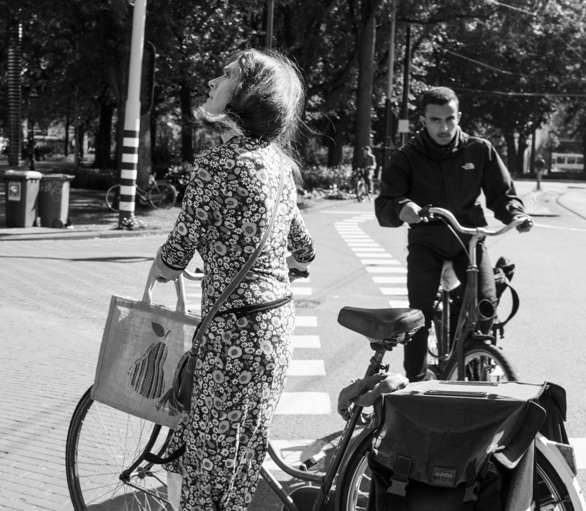 Canon EF 28mm F2.8 IS USM sample photo. " oh those female cyclist" photography