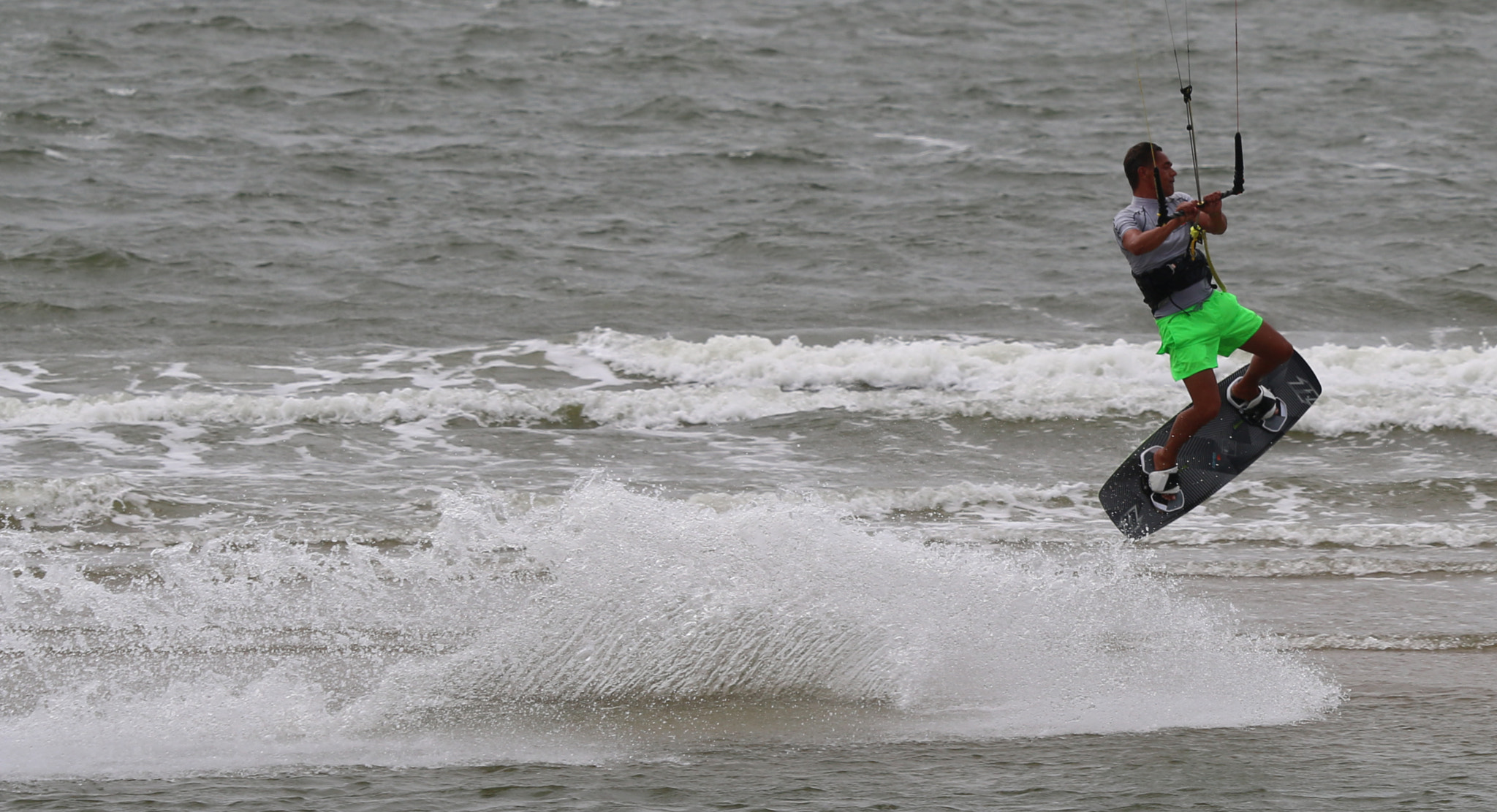 Canon EF 180mm F3.5L Macro USM sample photo. Kite surfer @ maasvlakte photography