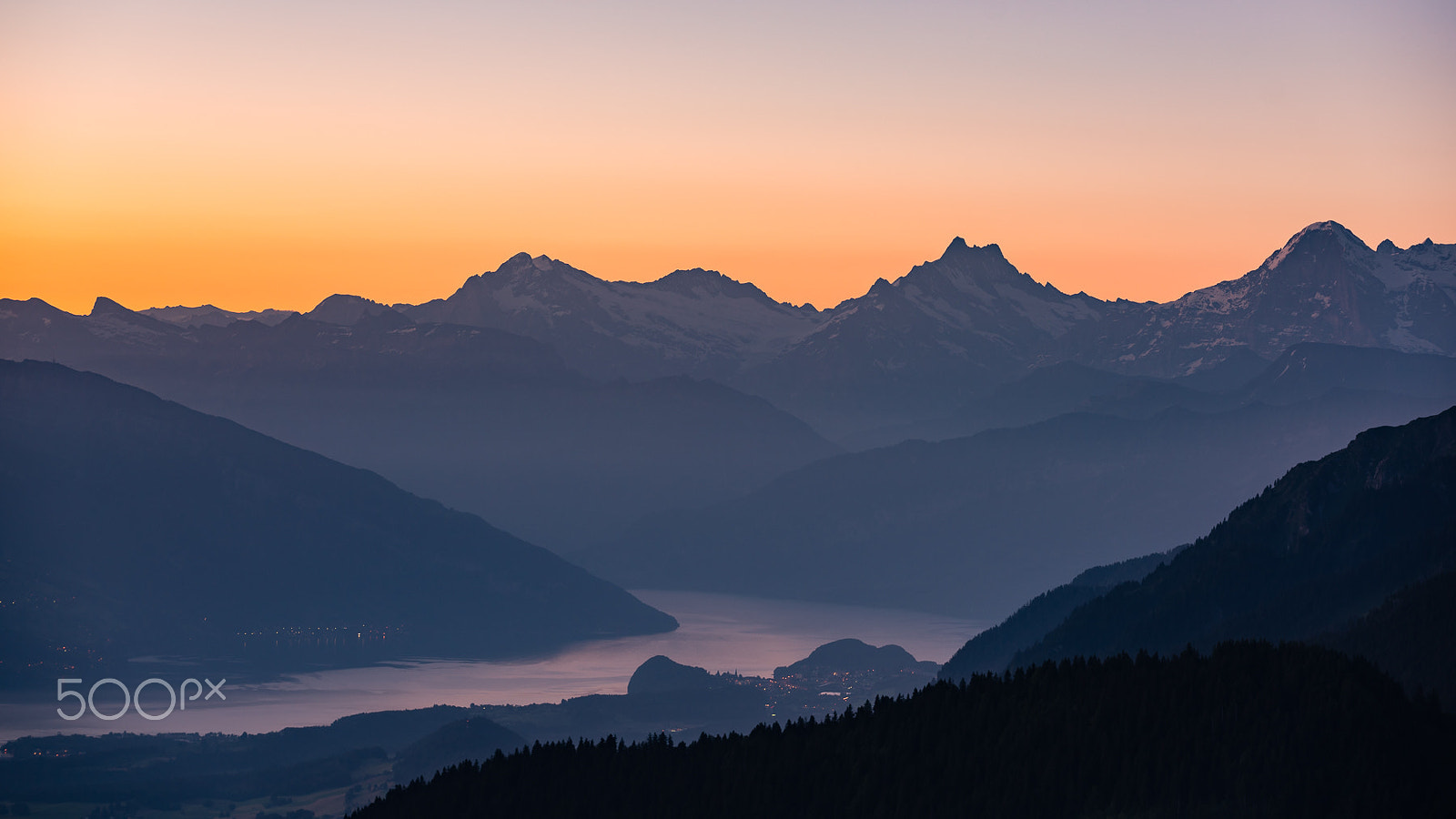 Minolta/Sony AF 70-200mm F2.8 G sample photo. Thunersee photography