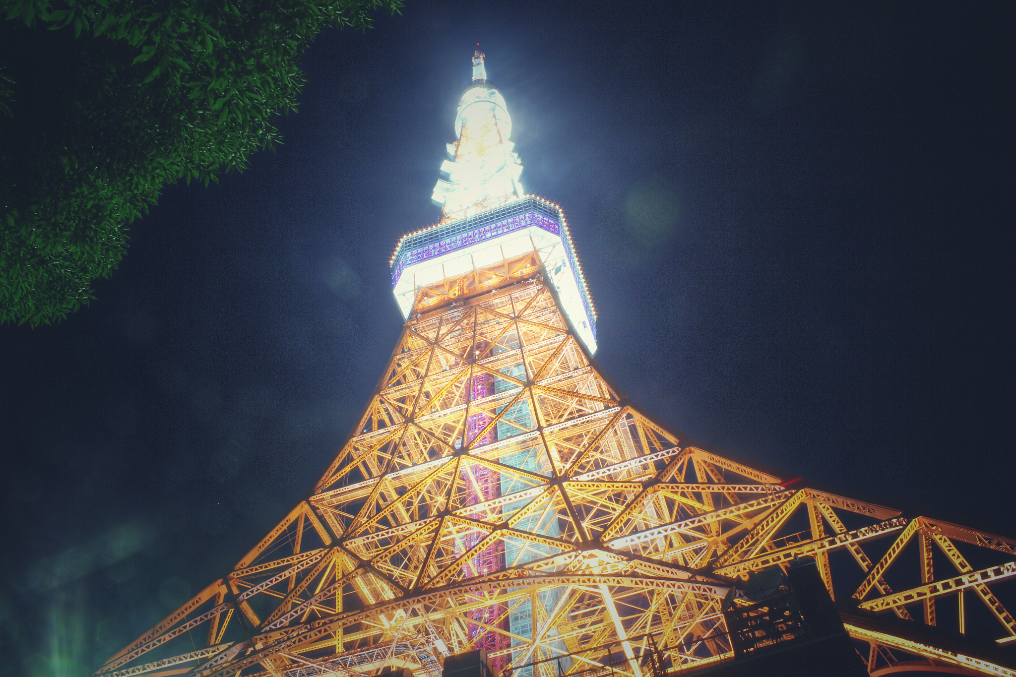 Canon EOS 600D (Rebel EOS T3i / EOS Kiss X5) + Canon EF-S 18-55mm F3.5-5.6 IS II sample photo. Tokyo tower photography