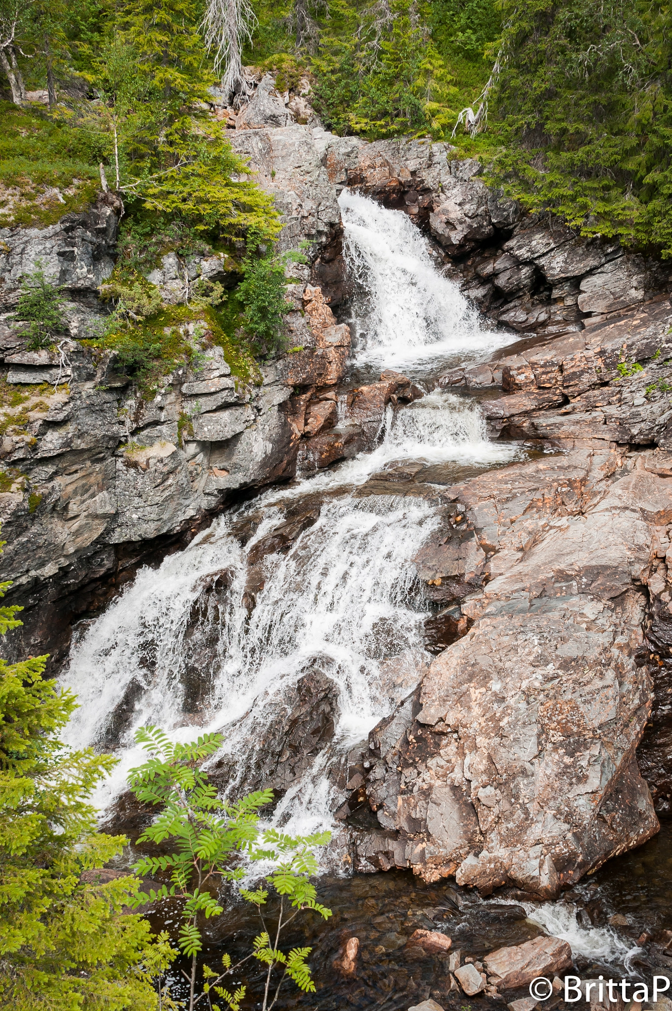 Nikon D300S sample photo. Waterfall photography