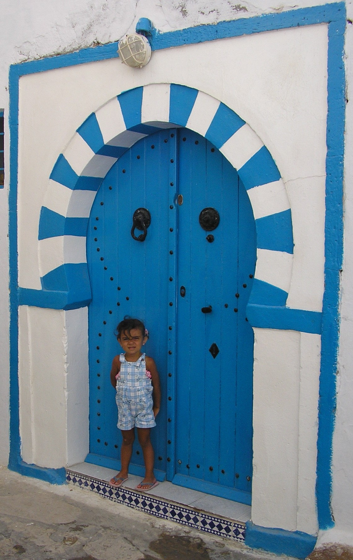 Olympus X100,D540Z,C310Z sample photo. Tunisian door photography