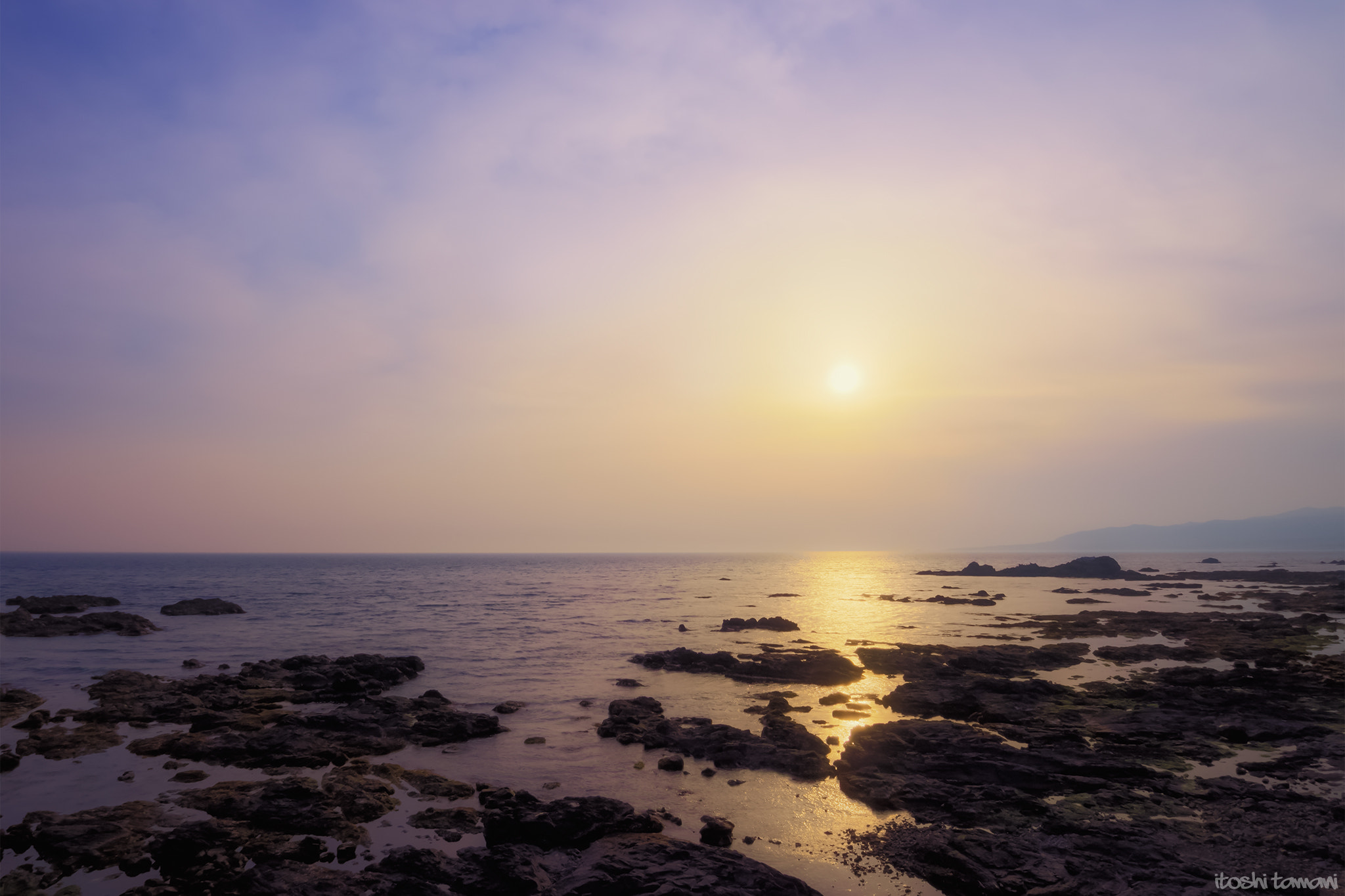 Olympus OM-D E-M1 + OLYMPUS M.9-18mm F4.0-5.6 sample photo. Matsumae sunset photography