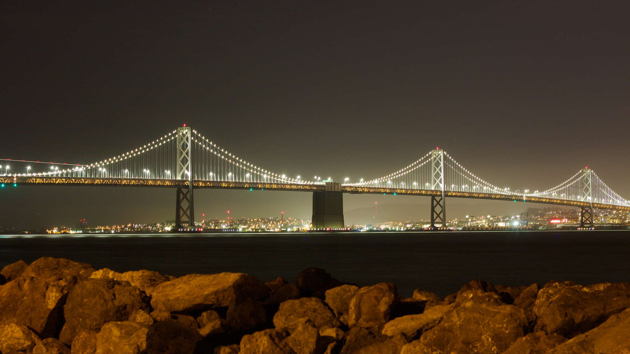 Canon EOS M + Canon EF 50mm F1.8 II sample photo. Another angle if the san francisco - oakland bay bridge. photography