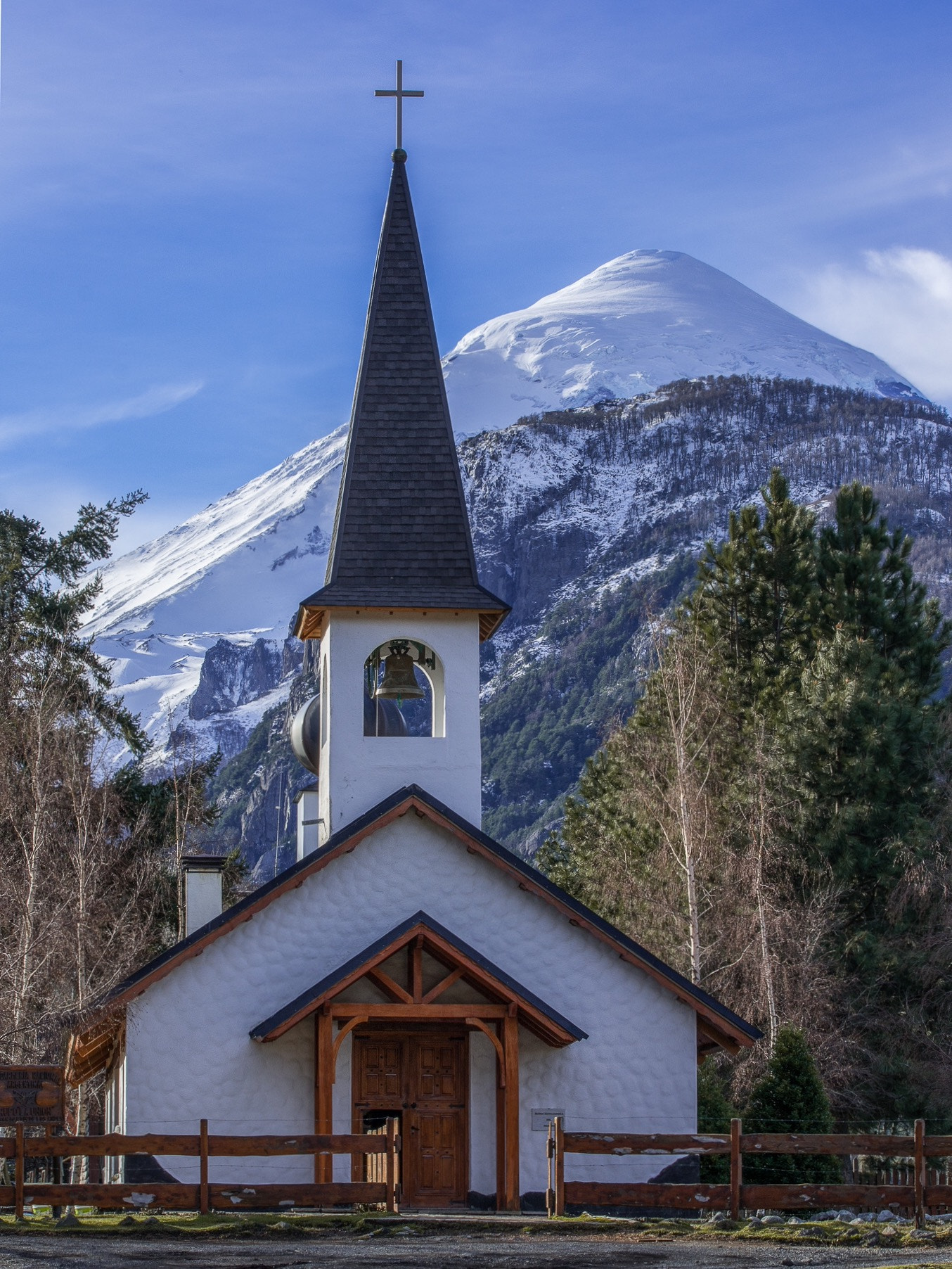 Nikon D7100 + Sigma 50-150mm F2.8 EX APO DC OS HSM sample photo. Capilla maría auxiliadora del paimún, patagonia argentina. photography