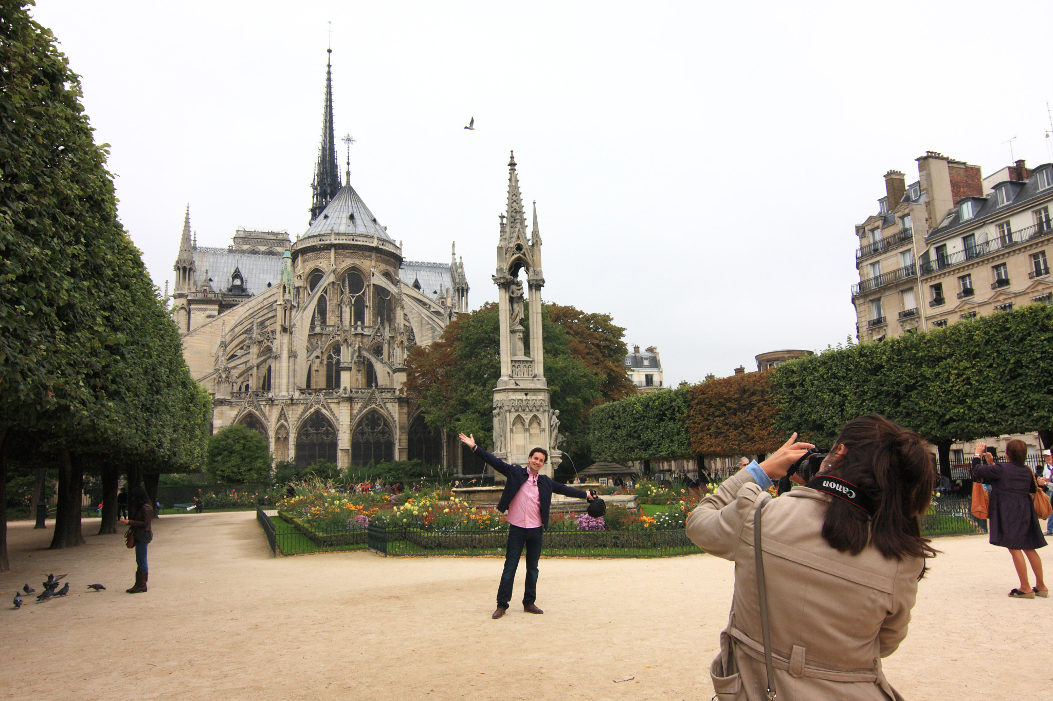 Canon EOS 40D sample photo. Notre dame de paris photography