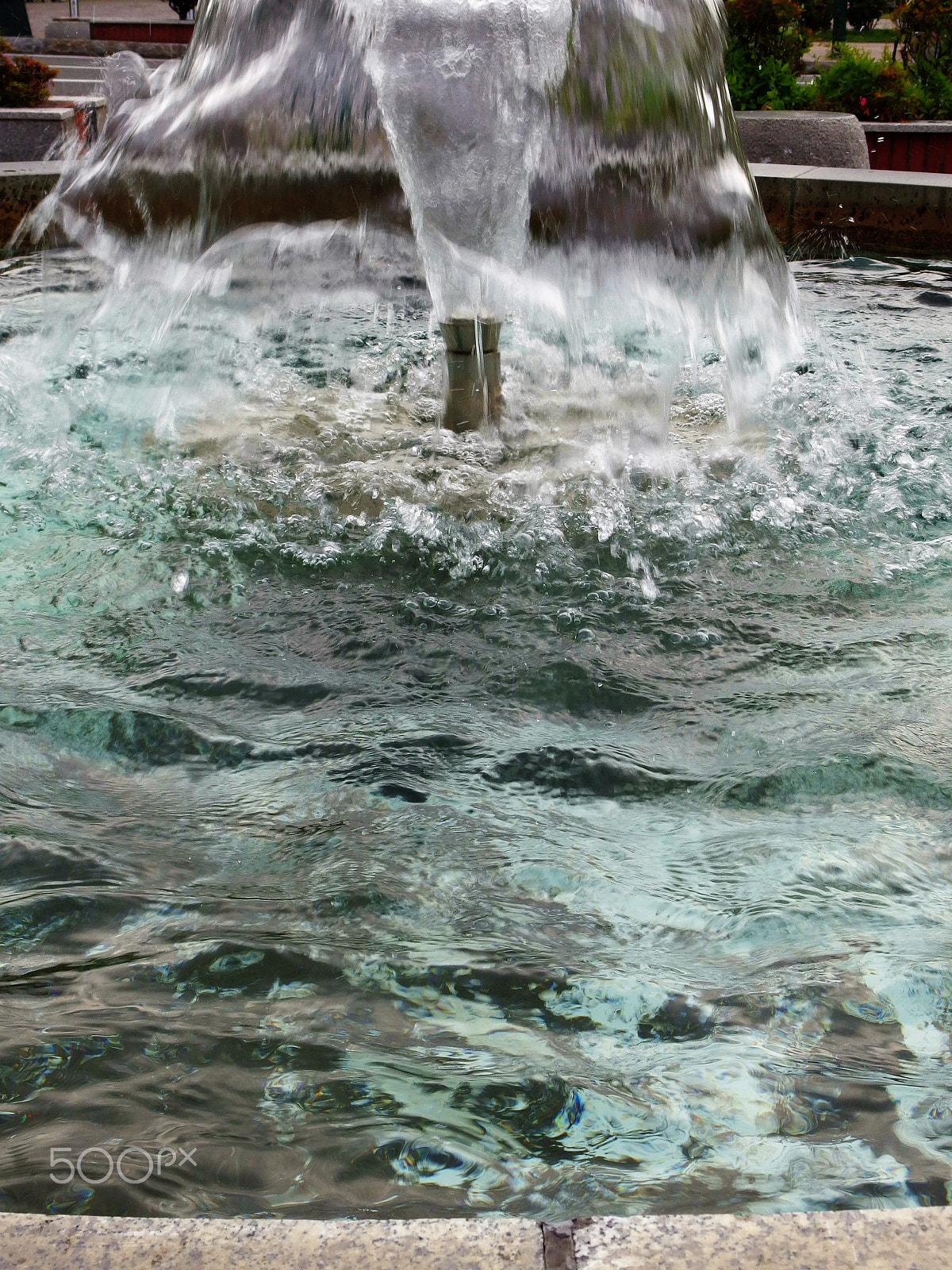 PENTAX RICOH IMAGING PENTAX MX-1 sample photo. Fountain photography