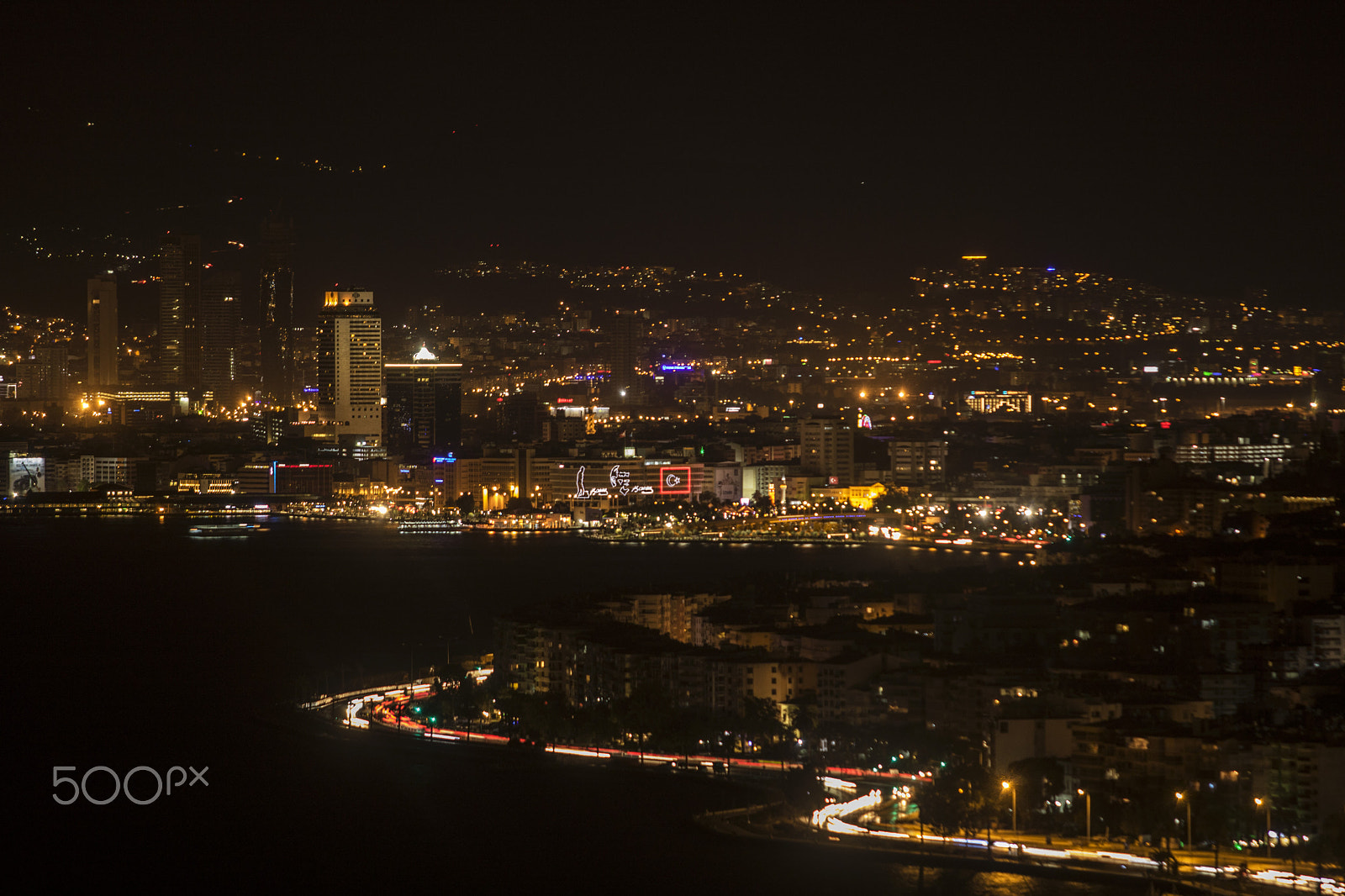 Canon EF 70-200mm F2.8L USM sample photo. Lights of izmir... photography