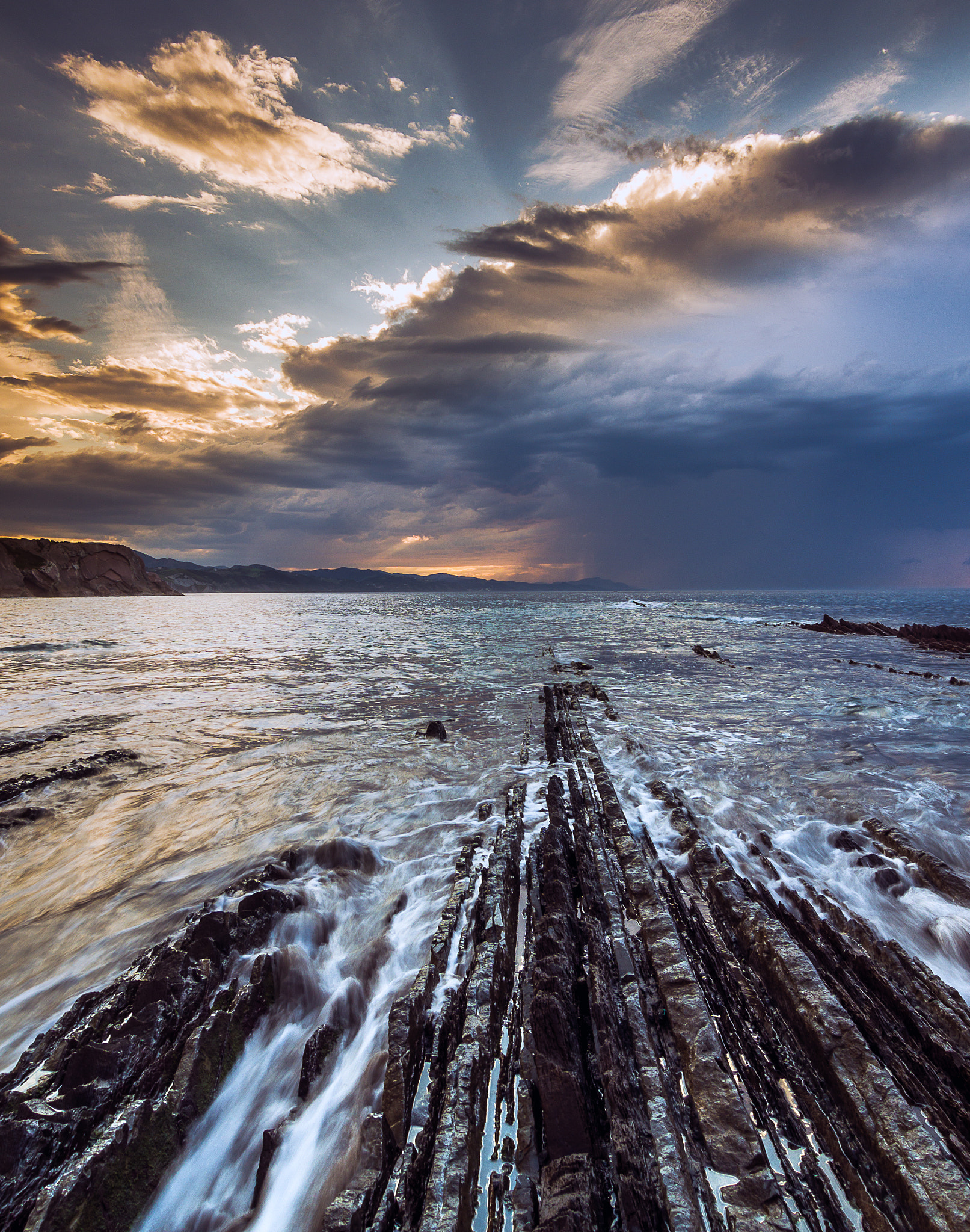 Pentax K-3 + Pentax smc DA 12-24mm F4.0 ED AL (IF) sample photo. Zumaia flysch photography