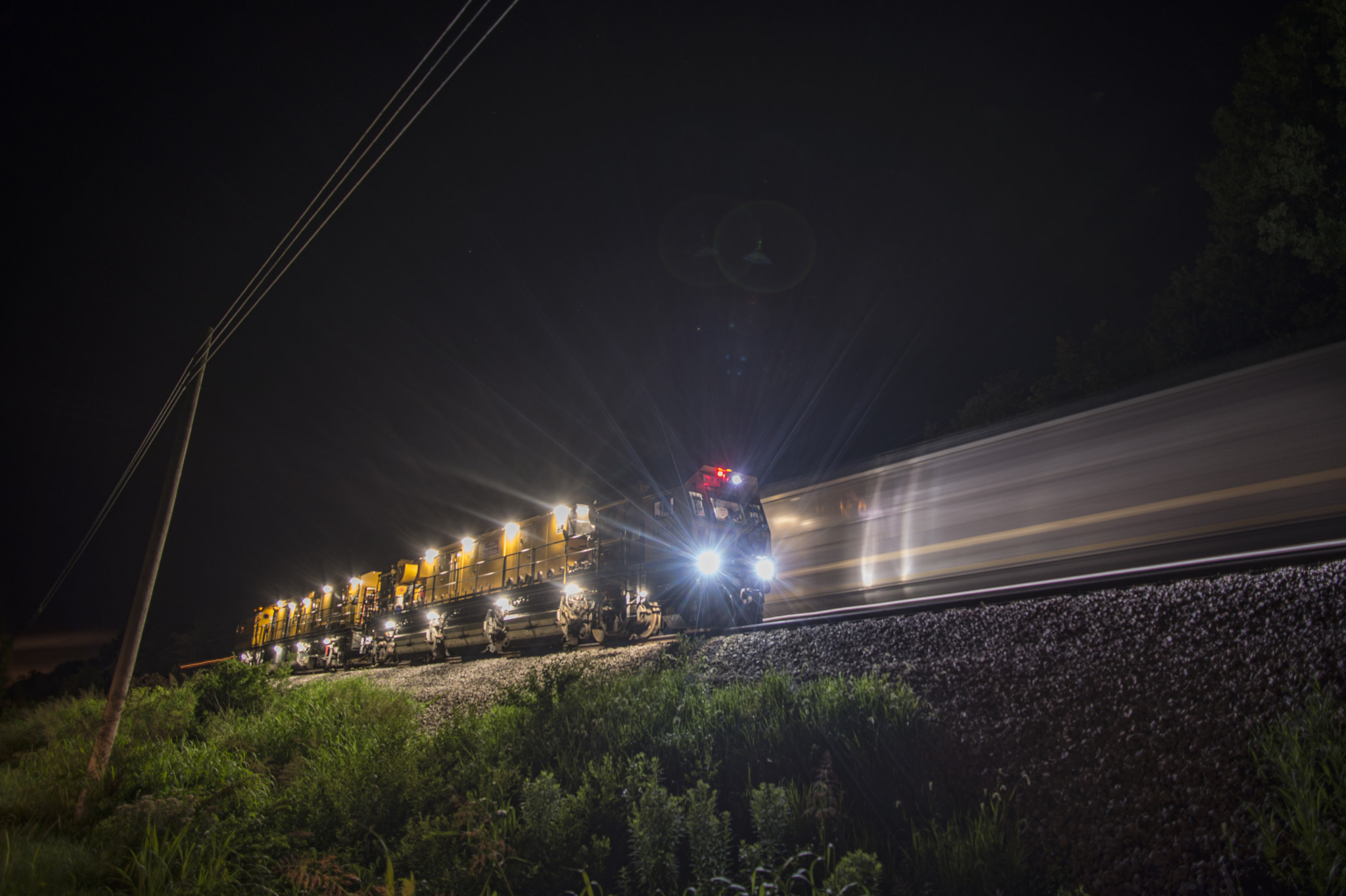 AF Nikkor 18mm f/2.8D sample photo. July 9, 2016 loram railgrinder rgs-9 robards, ky photography