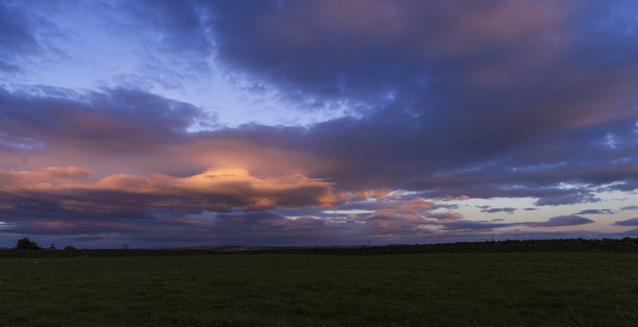 Sigma AF 10-20mm F4-5.6 EX DC sample photo. Sunset over the merse photography