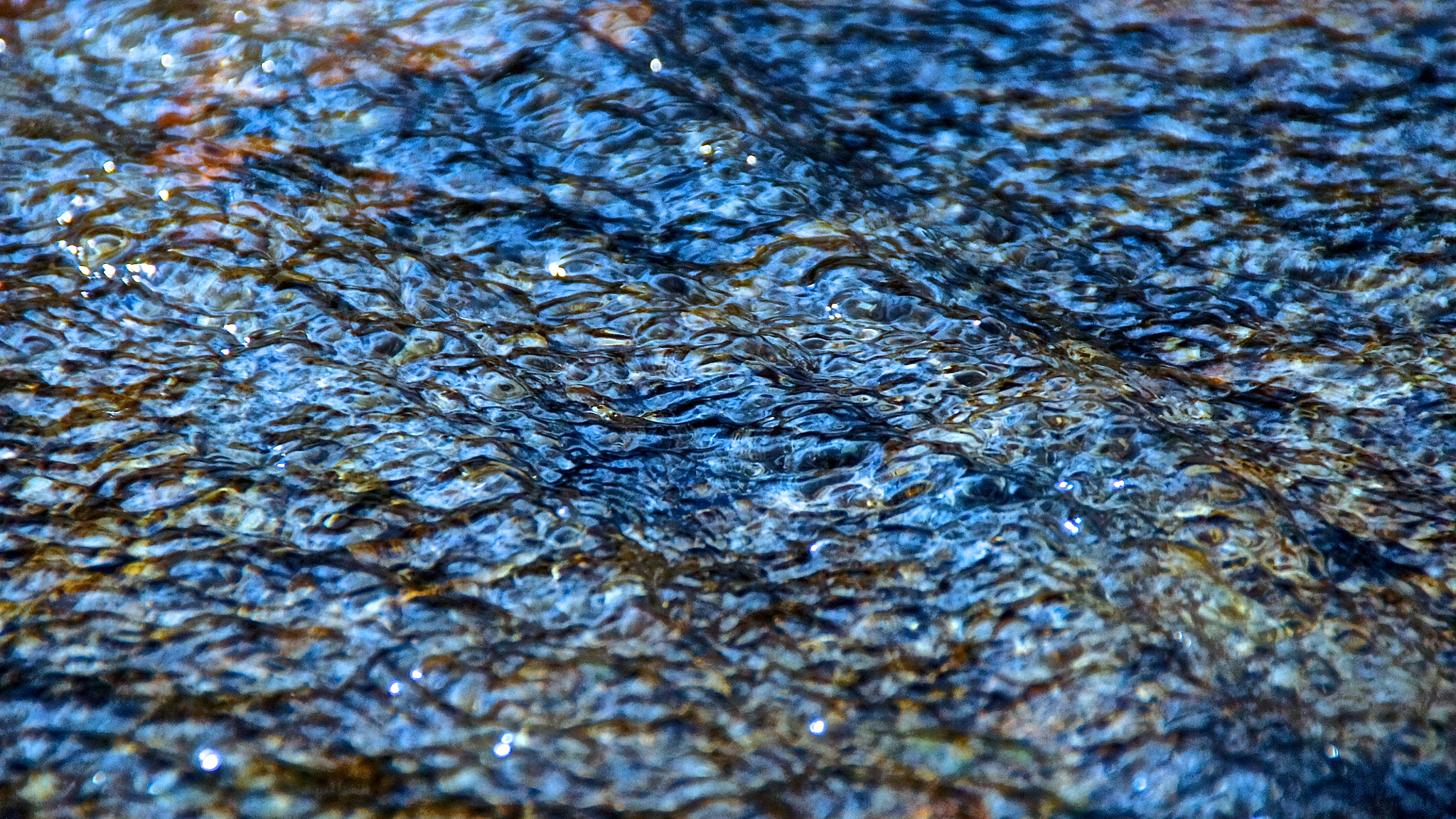 Sony Alpha DSLR-A500 sample photo. Running water photography