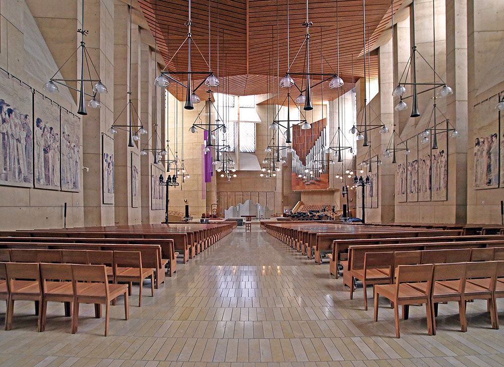 Sigma 15-30mm f/3.5-4.5 EX DG Aspherical sample photo. Omega images architectural photography ian denkerour lady of the angels photography