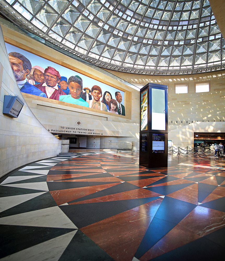 Sigma 15-30mm f/3.5-4.5 EX DG Aspherical sample photo. Omega images architectural photography ian denkerunion station photography