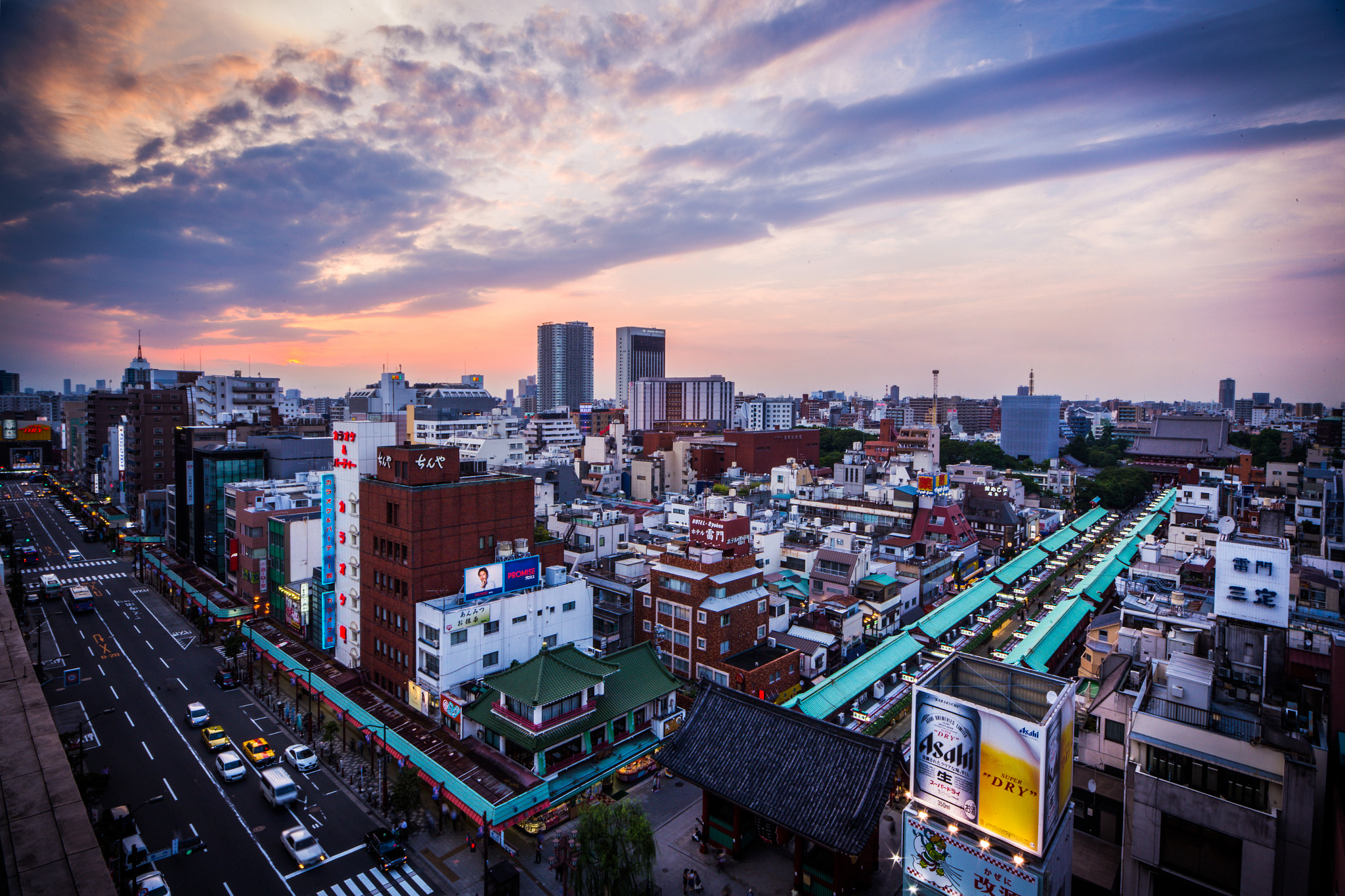 Canon EOS 6D + Sigma 10-20mm F4-5.6 EX DC HSM sample photo. Asakusa photography