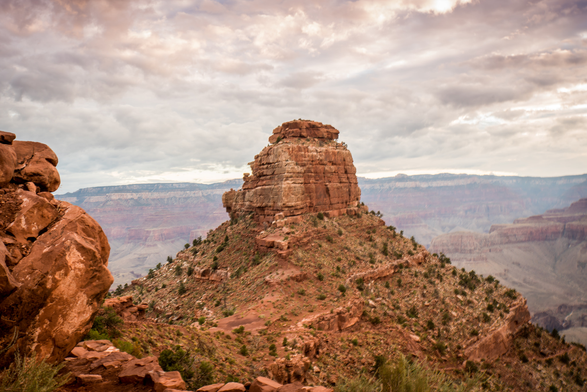 Tamron 18-270mm F3.5-6.3 Di II PZD sample photo. South kaibab ridgeline photography