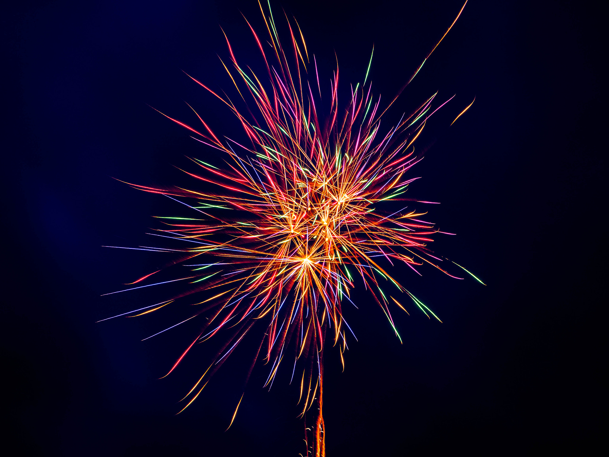 OLYMPUS M.12-50mm F3.5-6.3 sample photo. Fireworks photography