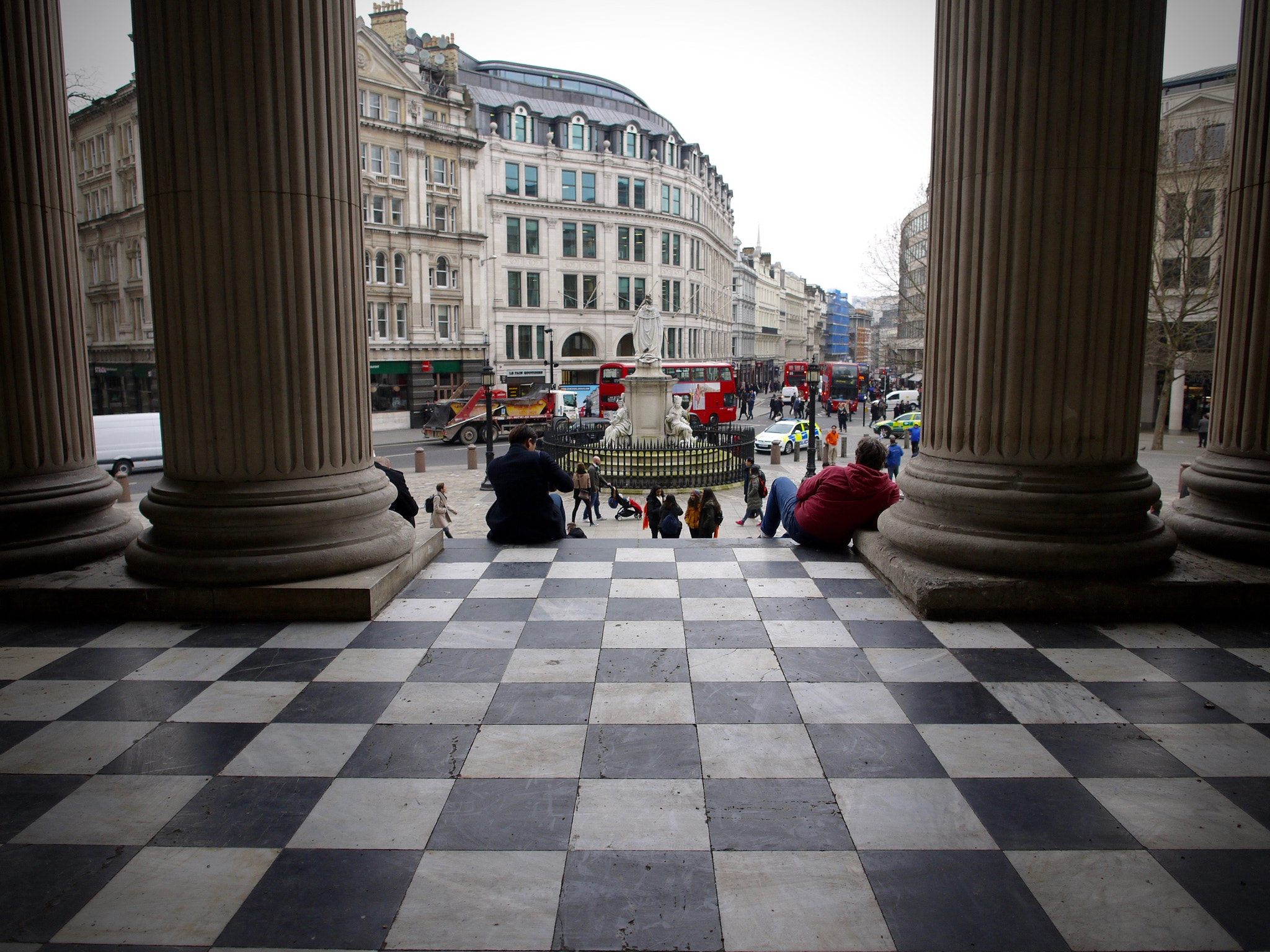 Panasonic Lumix DMC-GF3 + OLYMPUS M.12mm F2.0 sample photo. View from st paul's cathedral photography