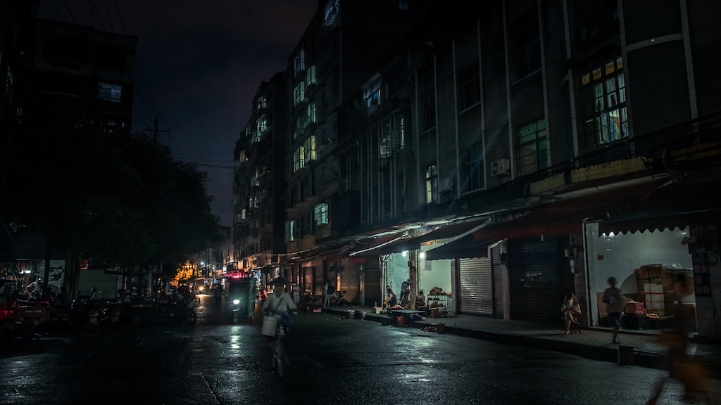 Fujifilm X-M1 + Fujifilm XF 18-55mm F2.8-4 R LM OIS sample photo. 湖南辰溪夜色 photography