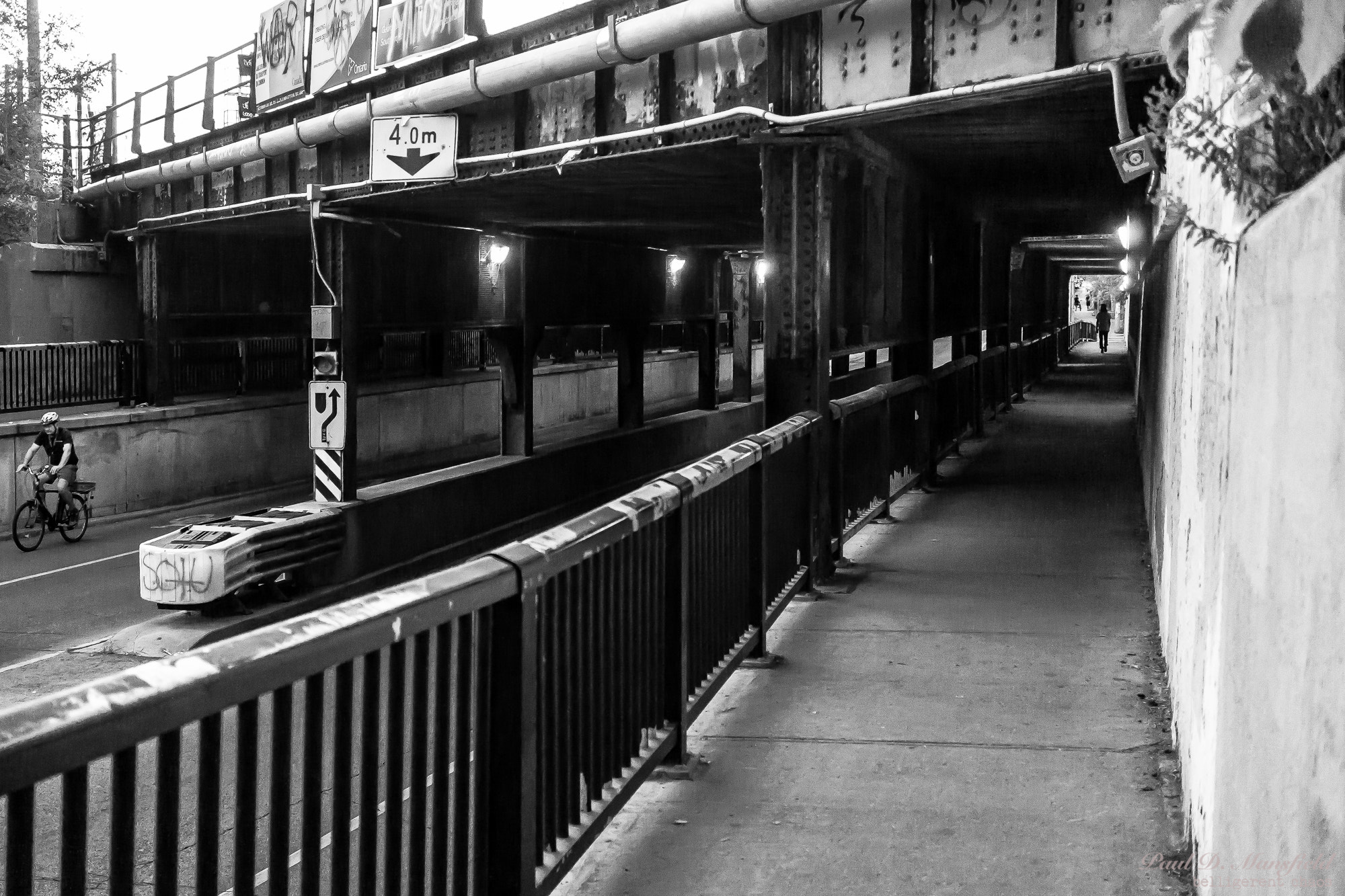Fujifilm X-A1 + Fujifilm XF 27mm F2.8 sample photo. Brock street underpass photography