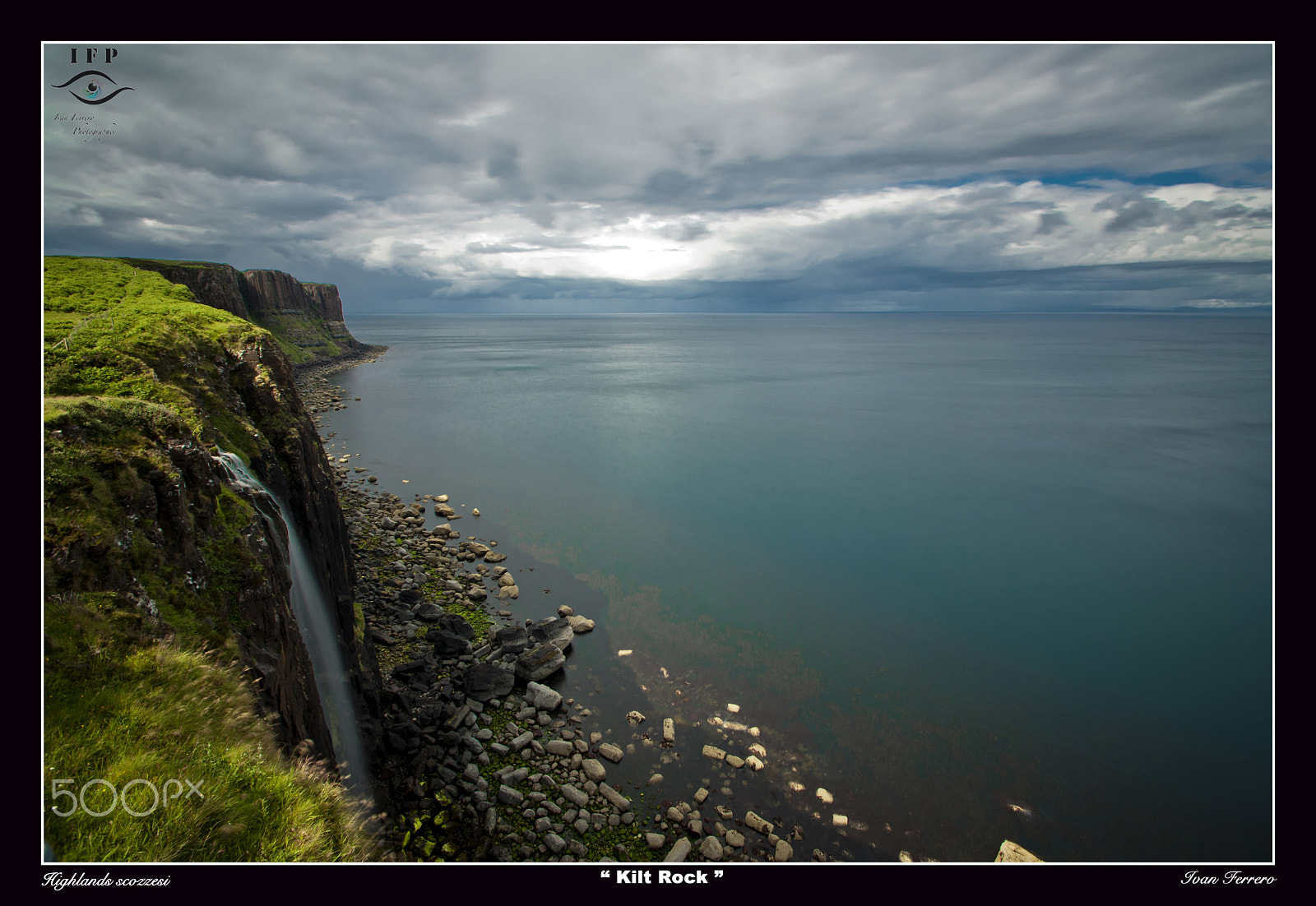 Nikon D300S sample photo. Kilt rock photography