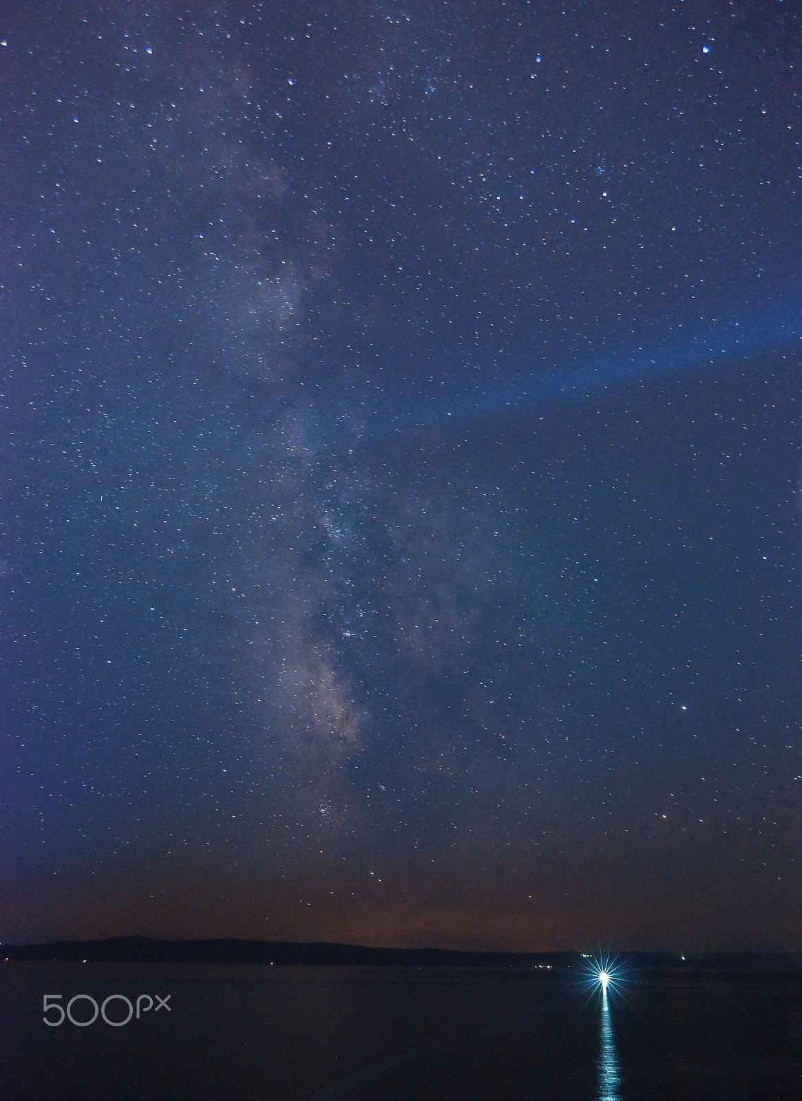 Nikon D610 + AF Zoom-Nikkor 28-70mm f/3.5-4.5D sample photo. Makarska night photography