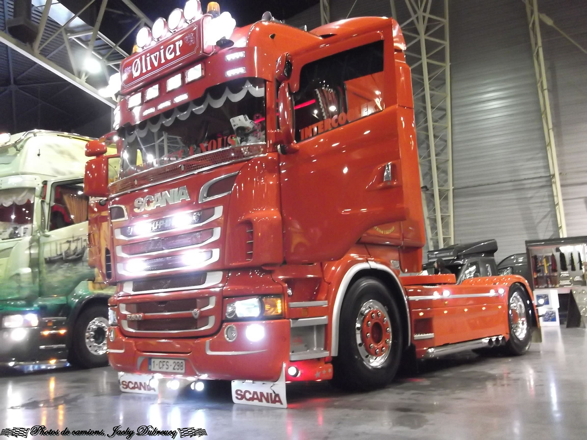 FujiFilm FinePix AV250 (FinePix AV255) sample photo. Scania r500 v8.jpg photography