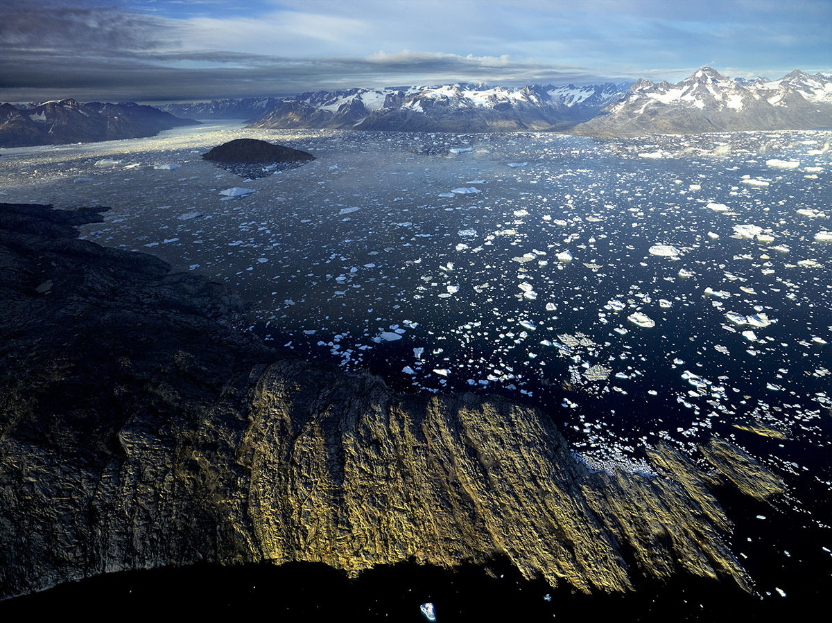 Phase One IQ260 sample photo. Aerial a helheim fjord web rs photography