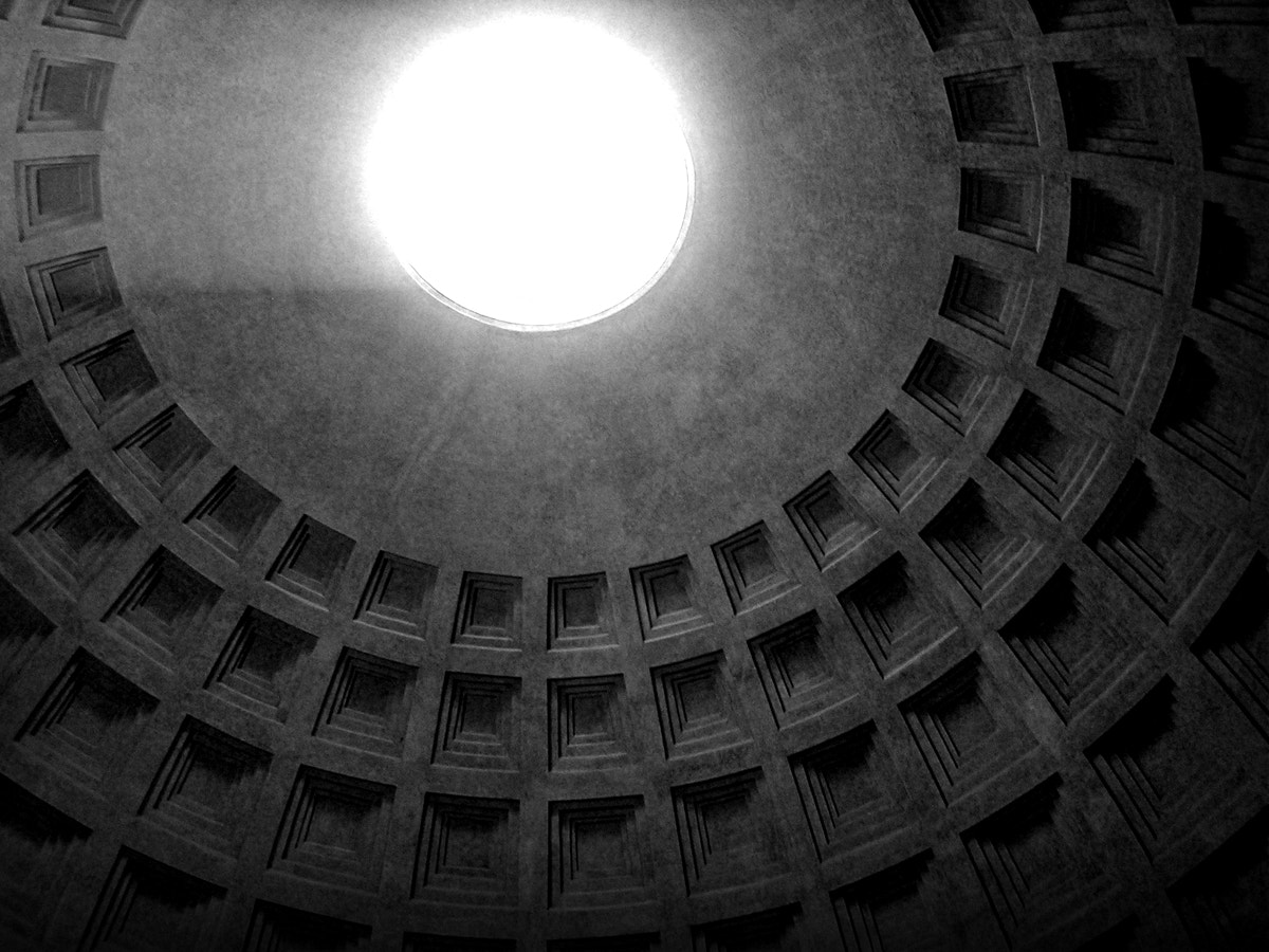 Nikon E3200 sample photo. Rome pantheon adrien wira photography