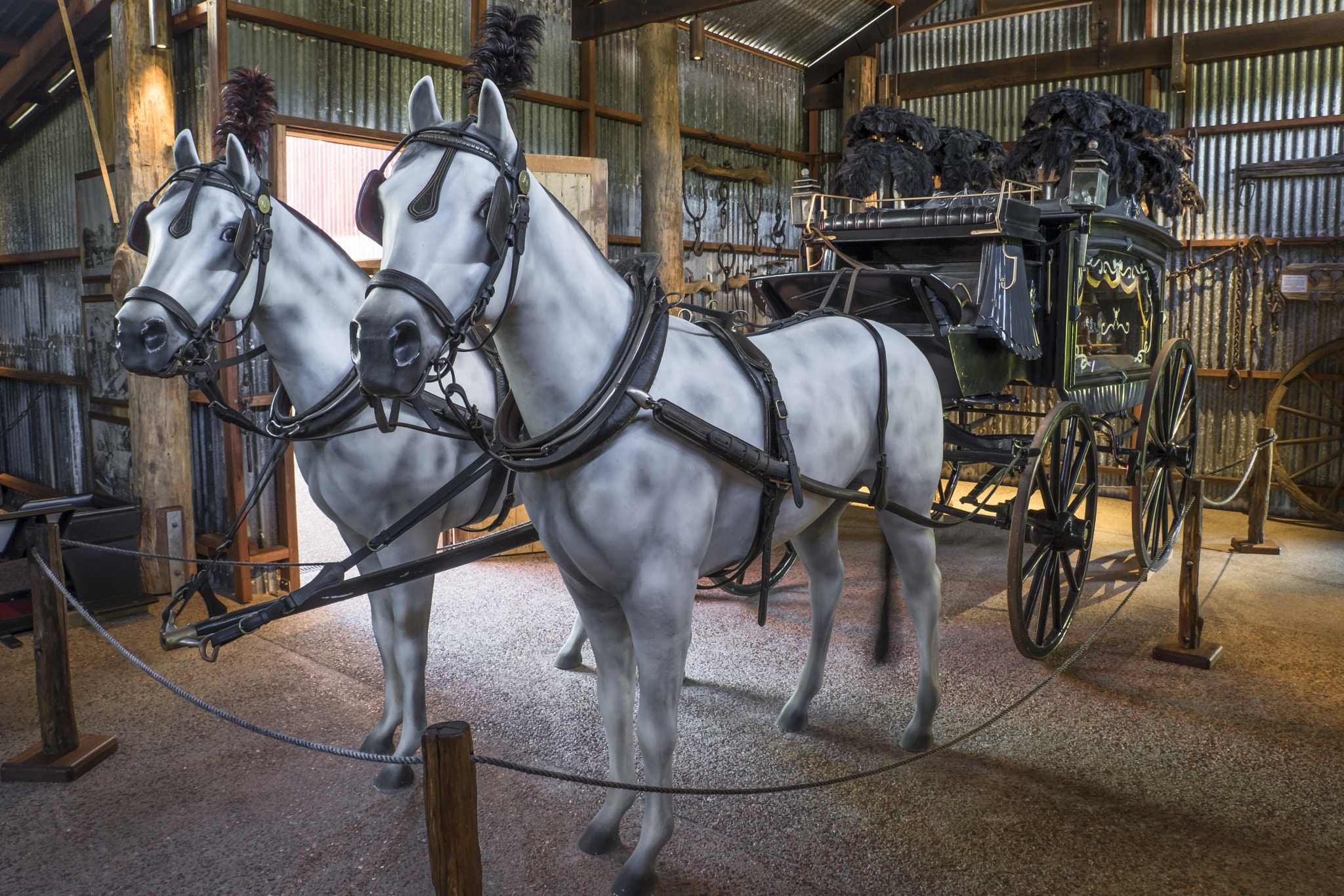 24-70mm F2.8-2.8 SSM sample photo. The hearse, heritage village, herberton nq photography