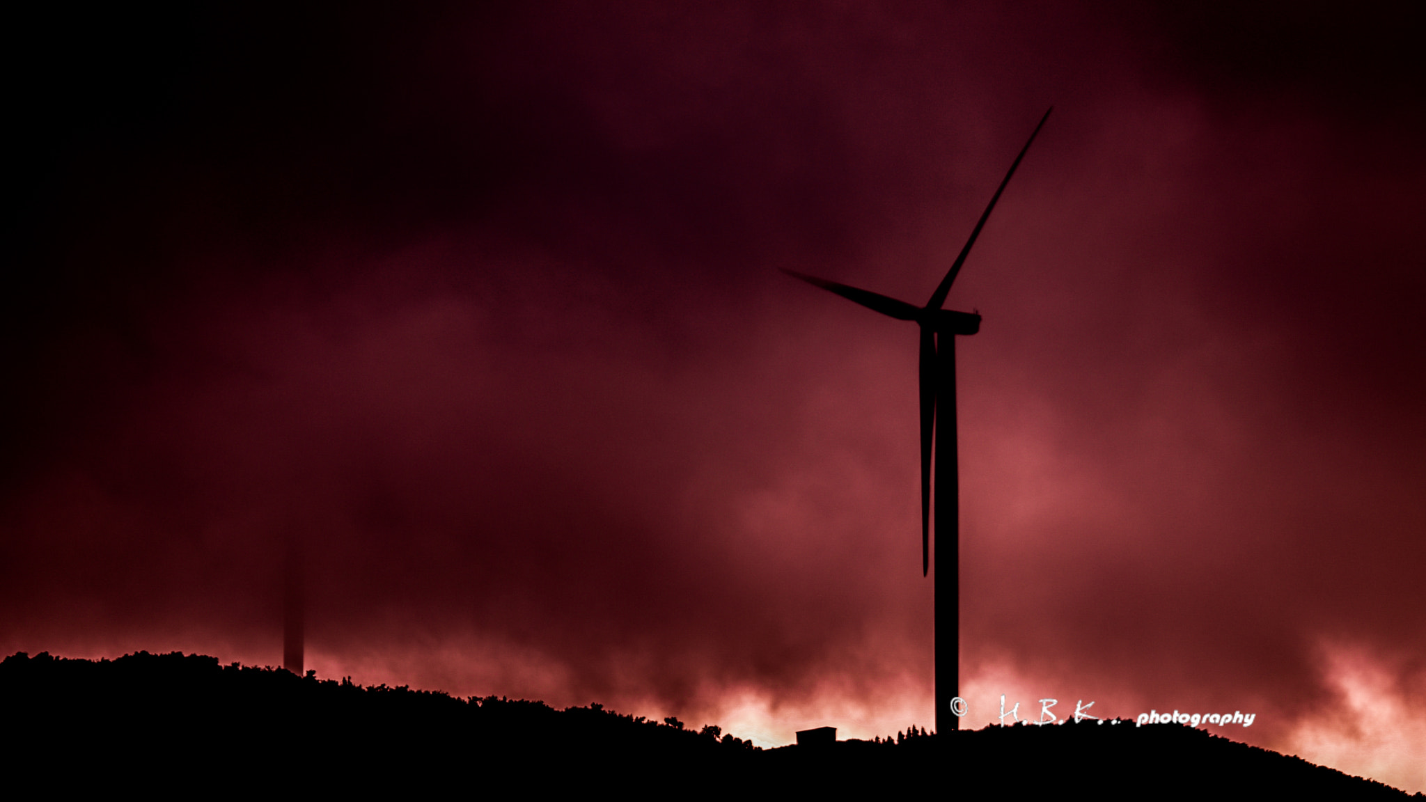 Samsung NX500 + NX 50-200mm F4-5.6 sample photo. Wind turbine... photography