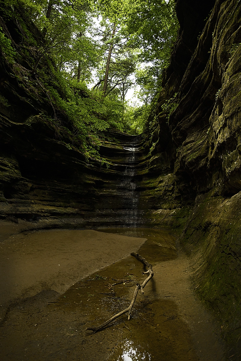 AF Zoom-Nikkor 75-300mm f/4.5-5.6 sample photo. Starved rock state park photography